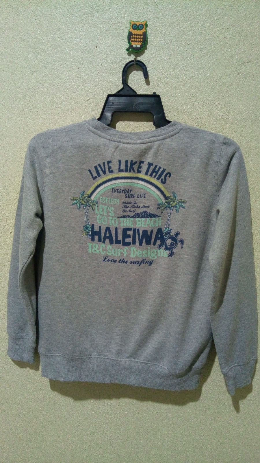 Vintage T & C Surf Desingns Sweatshirt size M fits S Size US S / EU 44-46 / 1 - 1 Thumbnail