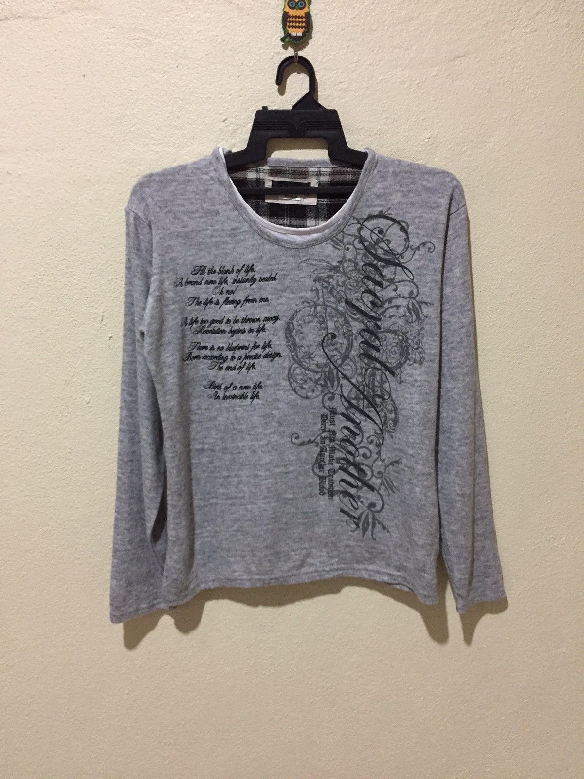 FREE BEAT Long Sleeve T-Shirt ice design size M