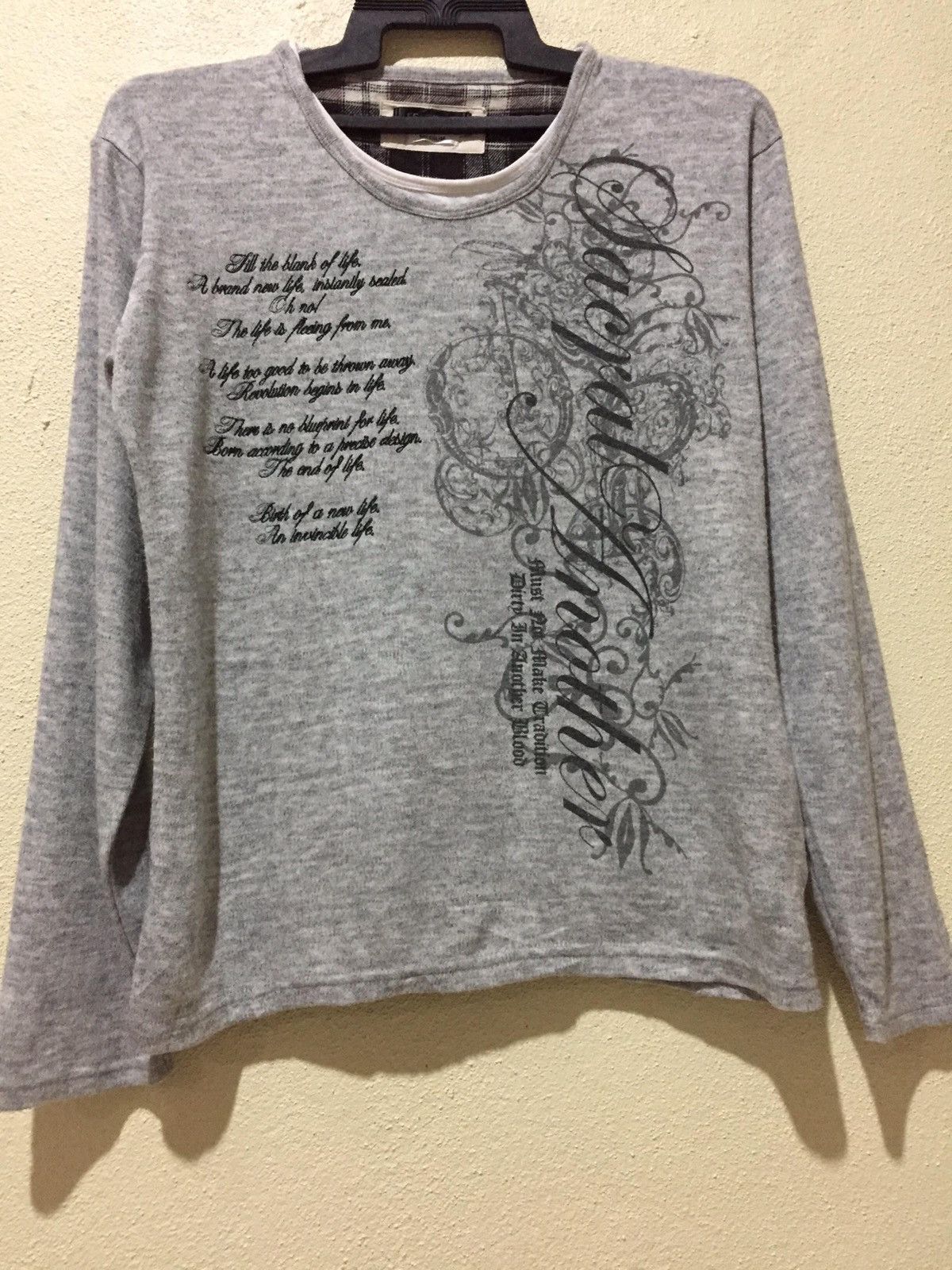 FREE BEAT Long Sleeve T-Shirt ice design size M