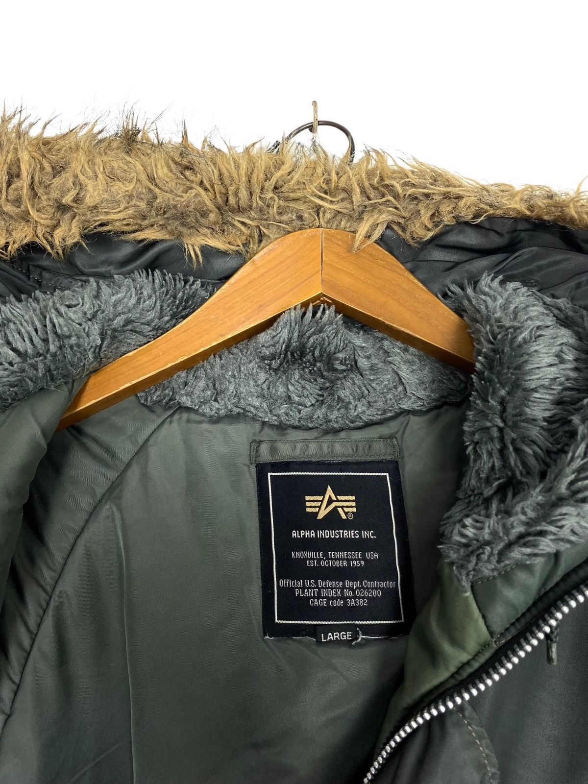 Alpha Industries Rare‼️ Alpha Industries Snorkel Parka Fur Hoodie Size US L / EU 52-54 / 3 - 9 Thumbnail