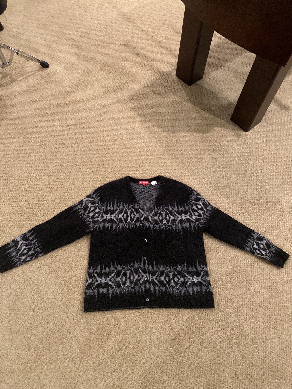 Supreme Abstract Stripe Cardigan うすく