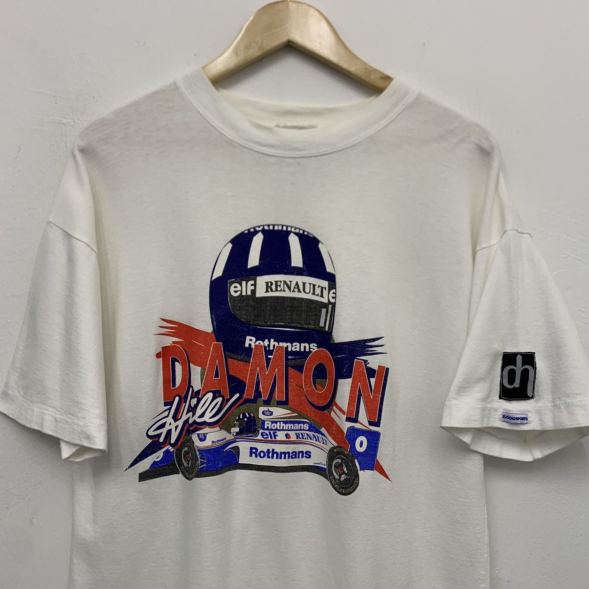 Other Vintage Damon Hill Reanault F1 Tshirt Size US L / EU 52-54 / 3 - 3 Thumbnail