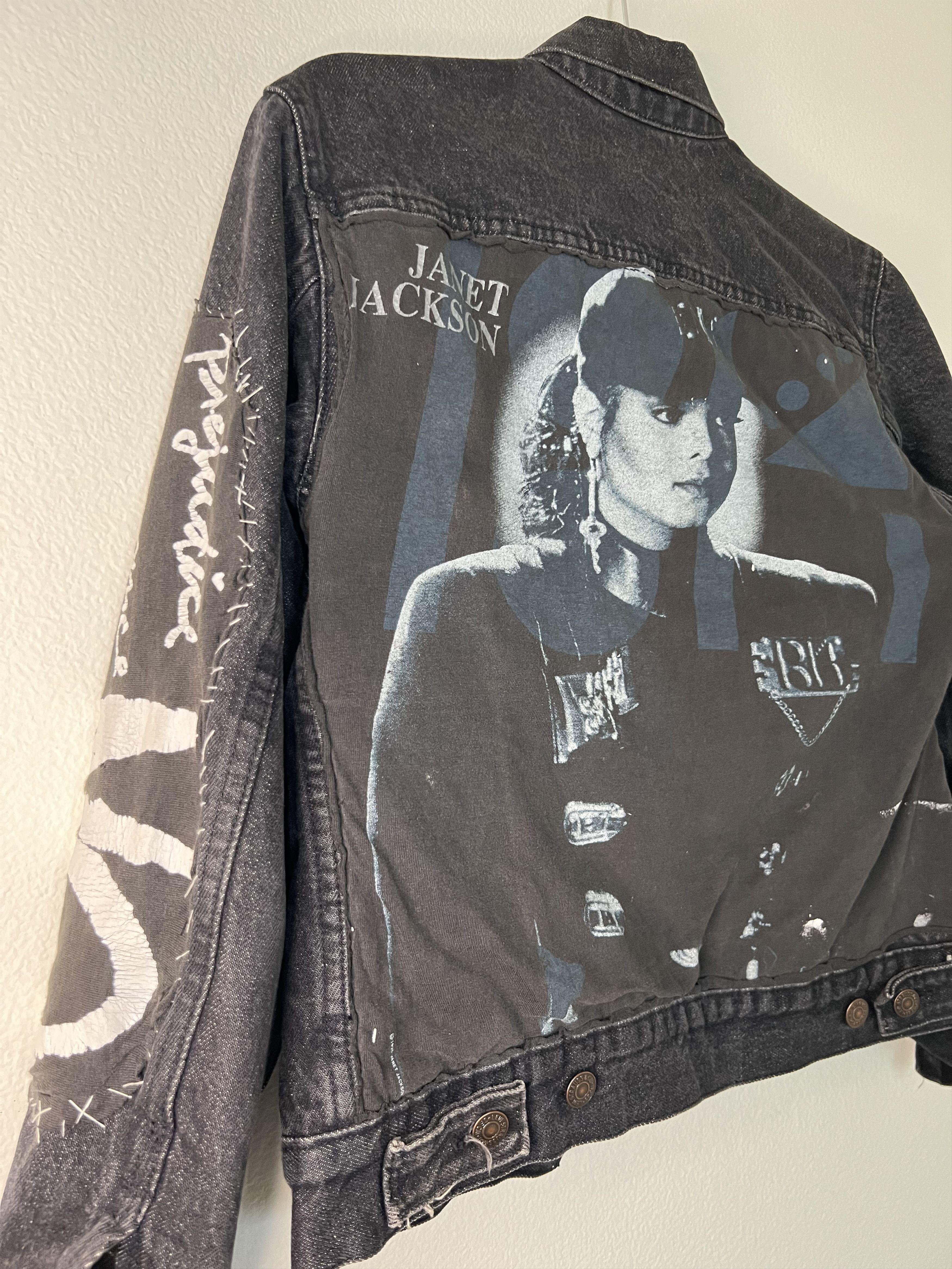 Vintage Levi's Denim w. RARE Janet Jackson '90 Tour Tee