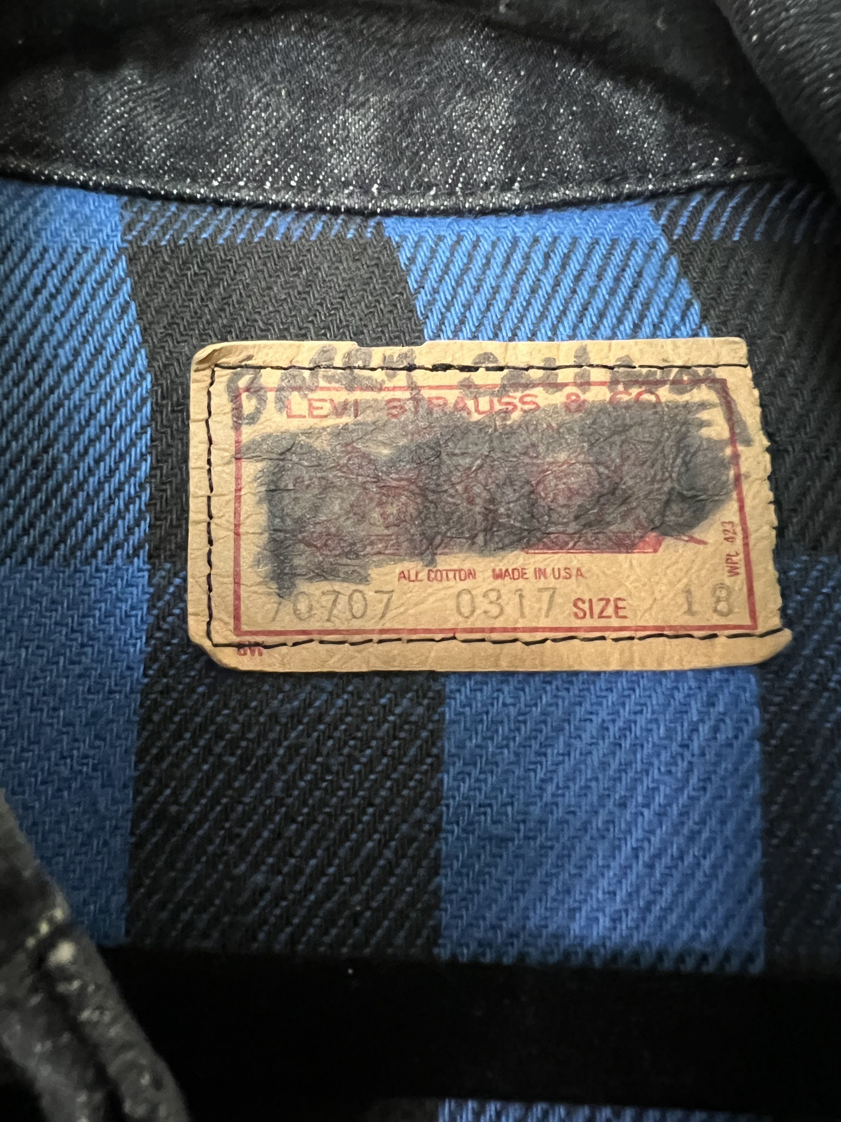 Vintage Levi's Denim w. RARE Janet Jackson '90 Tour Tee