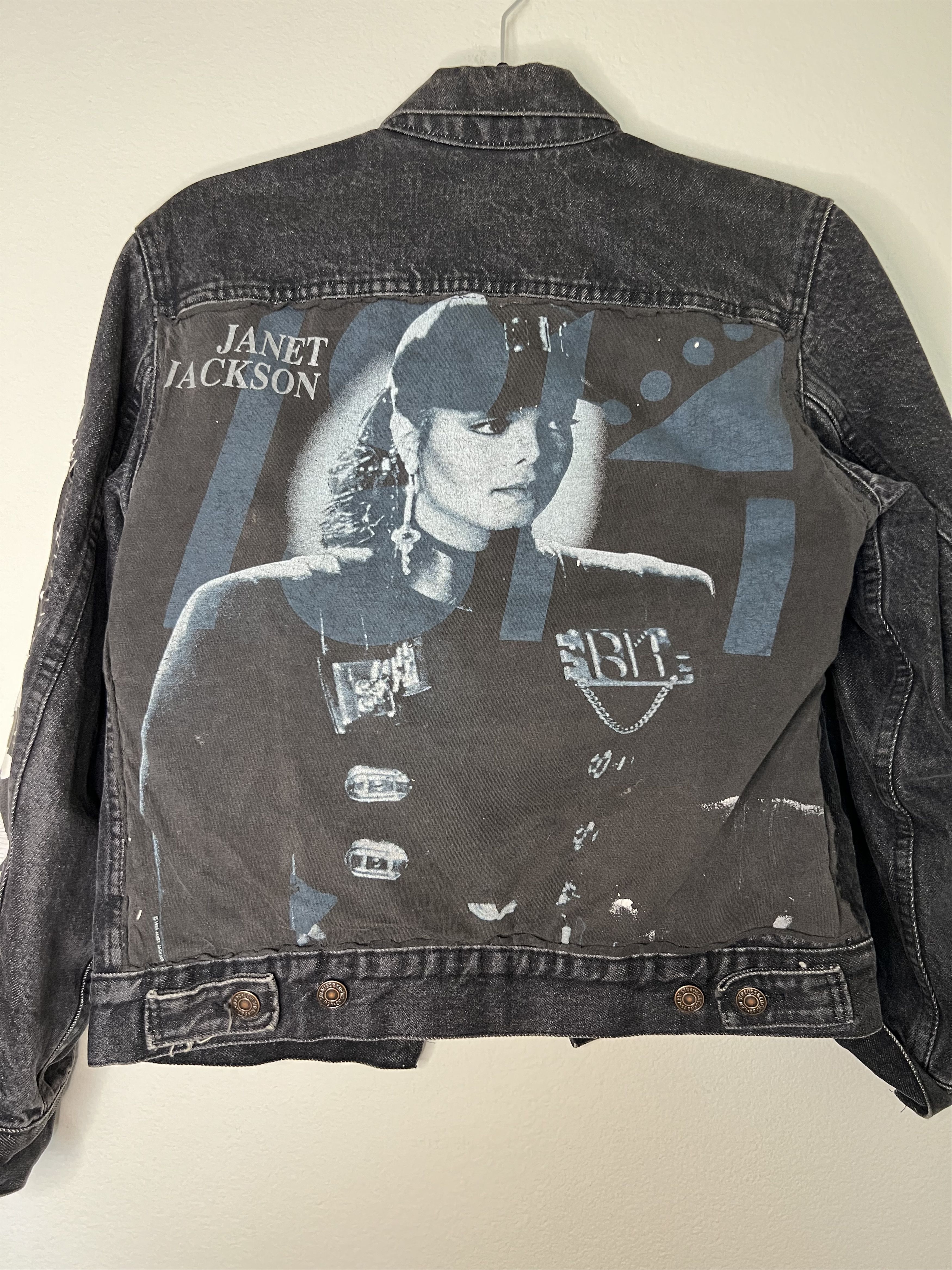 Vintage Levi's Denim w. RARE Janet Jackson '90 Tour Tee