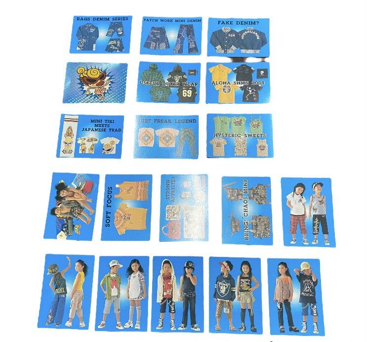Designer × Hysteric Glamour 36 Hysteric Collector Cards 2004 Size ONE SIZE - 5 Thumbnail