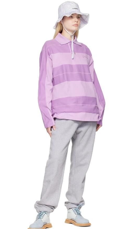 Jacquemus BNWT AW22 JACQUEMUS "LE PAPIER" LE POLO RAYE TSHIRT XL Size US XL / EU 56 / 4 - 14 Thumbnail