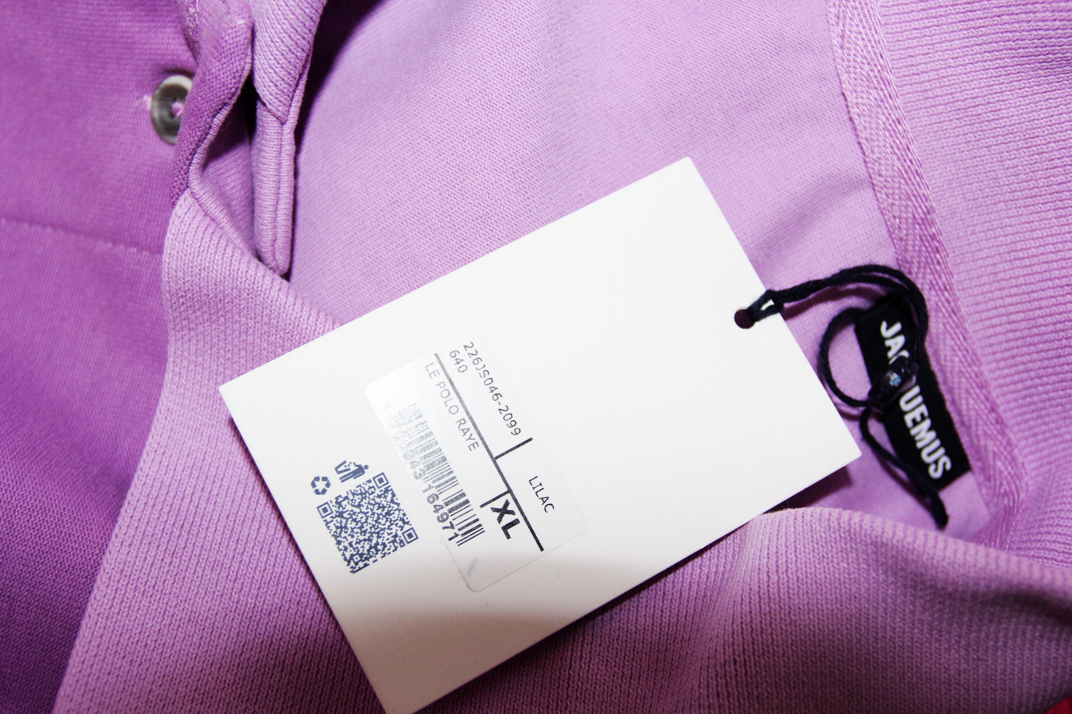 Jacquemus BNWT AW22 JACQUEMUS "LE PAPIER" LE POLO RAYE TSHIRT XL Size US XL / EU 56 / 4 - 9 Thumbnail