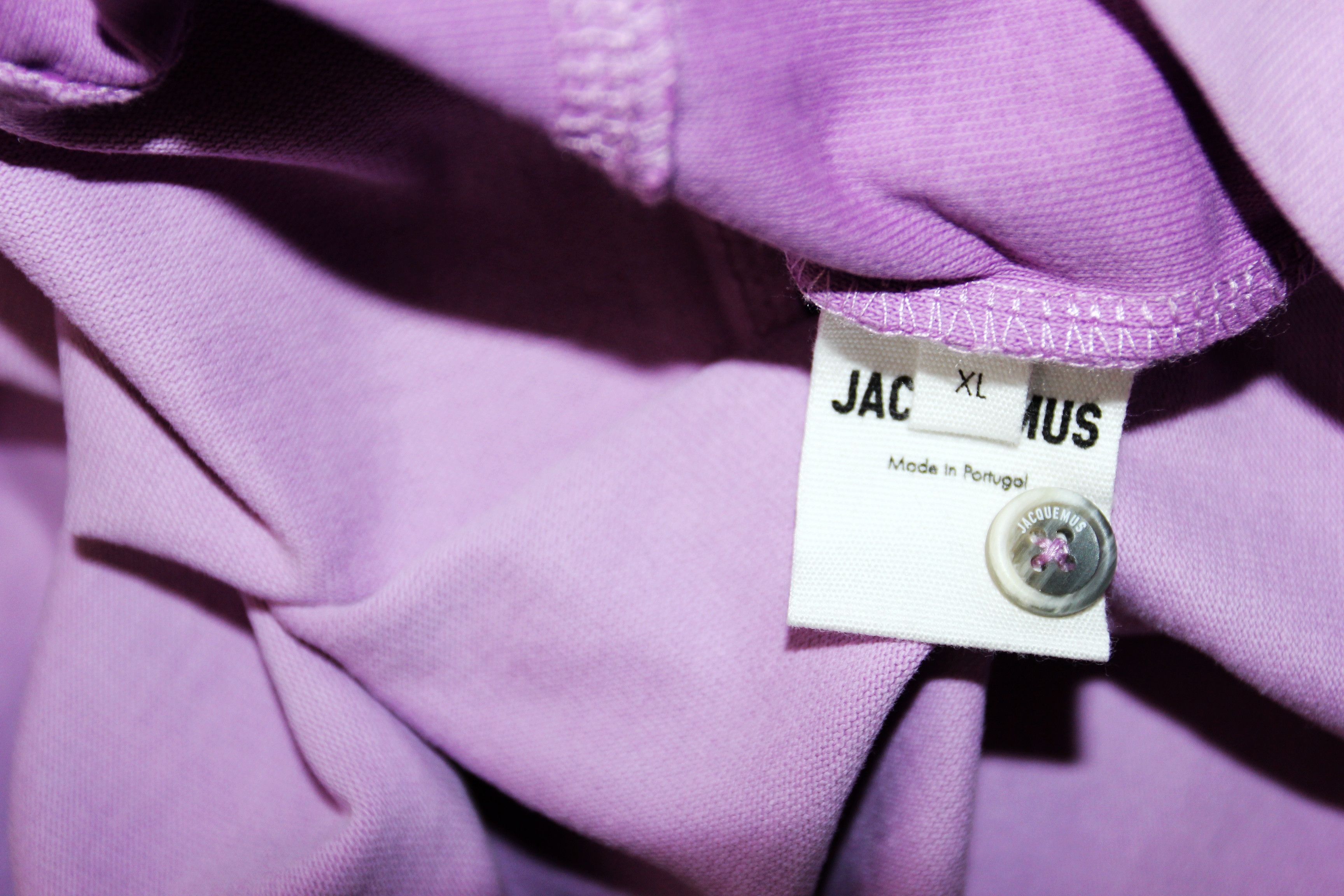 Jacquemus BNWT AW22 JACQUEMUS "LE PAPIER" LE POLO RAYE TSHIRT XL Size US XL / EU 56 / 4 - 10 Thumbnail