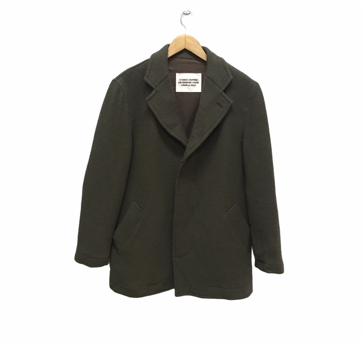CABANE de ZUCCa Cabane de Zucca wool button up jacket Size US M / EU 48-50 / 2 - 1 Thumbnail