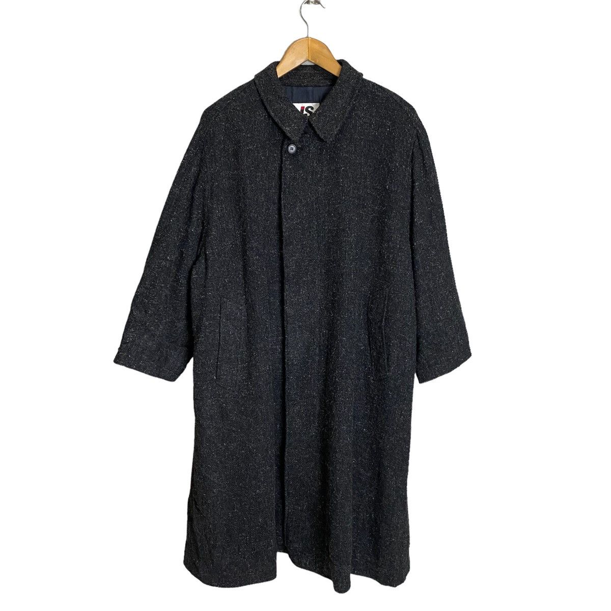 Issey Miyake 💥RARE Issey Miyake IS oversize wool trencoat Size US XL / EU 56 / 4 - 1 Thumbnail