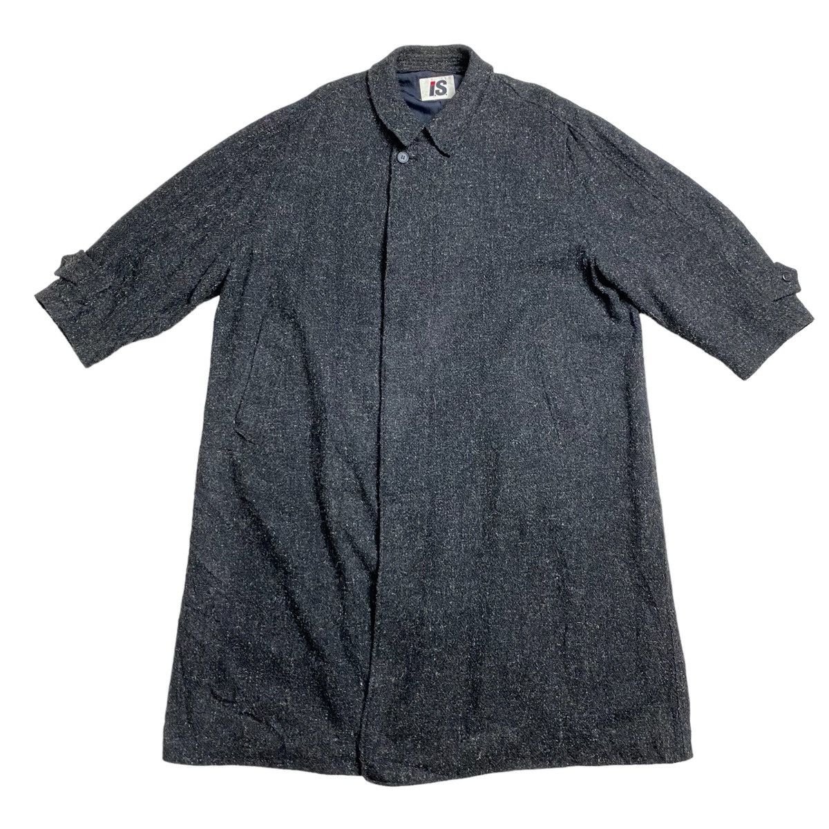Issey Miyake 💥RARE Issey Miyake IS oversize wool trencoat Size US XL / EU 56 / 4 - 3 Thumbnail