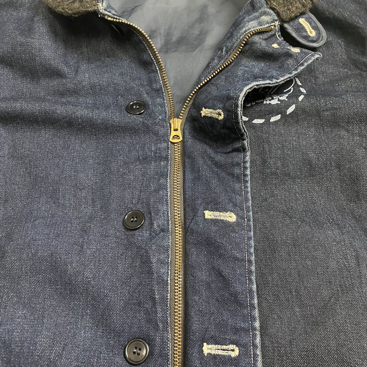 Buzz Rickson's × Toyo Enterprises United Carr By Buzz Rickson Toyo Deck N-1 Denim Jacket Size US M / EU 48-50 / 2 - 10 Thumbnail