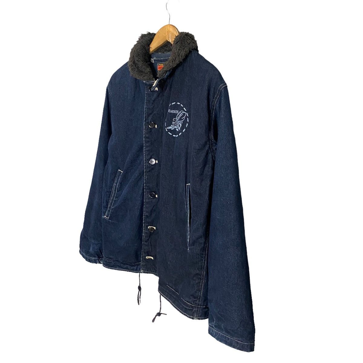 Buzz Rickson's × Toyo Enterprises United Carr By Buzz Rickson Toyo Deck N-1 Denim Jacket Size US M / EU 48-50 / 2 - 4 Thumbnail