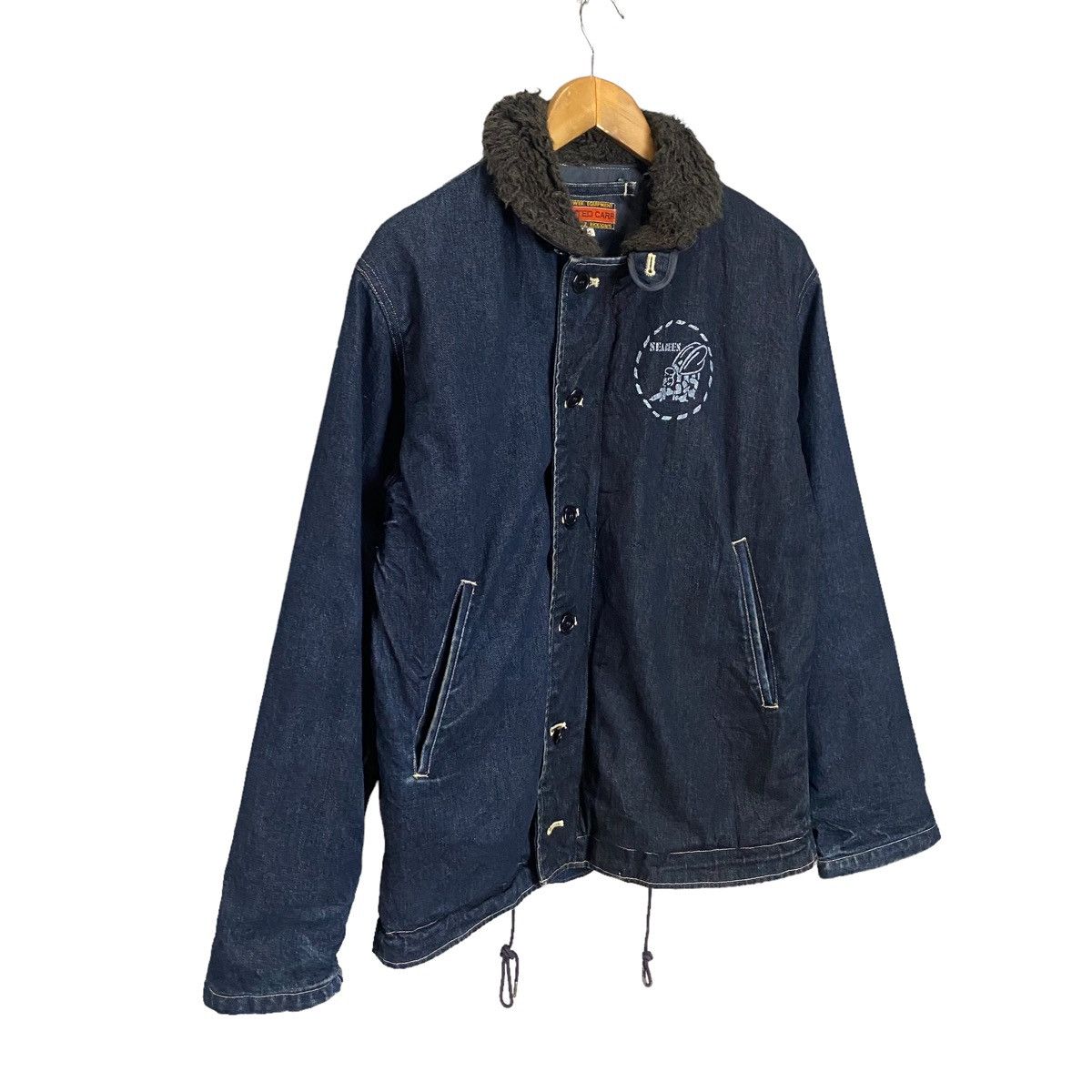 Buzz Rickson's × Toyo Enterprises United Carr By Buzz Rickson Toyo Deck N-1 Denim Jacket Size US M / EU 48-50 / 2 - 3 Thumbnail