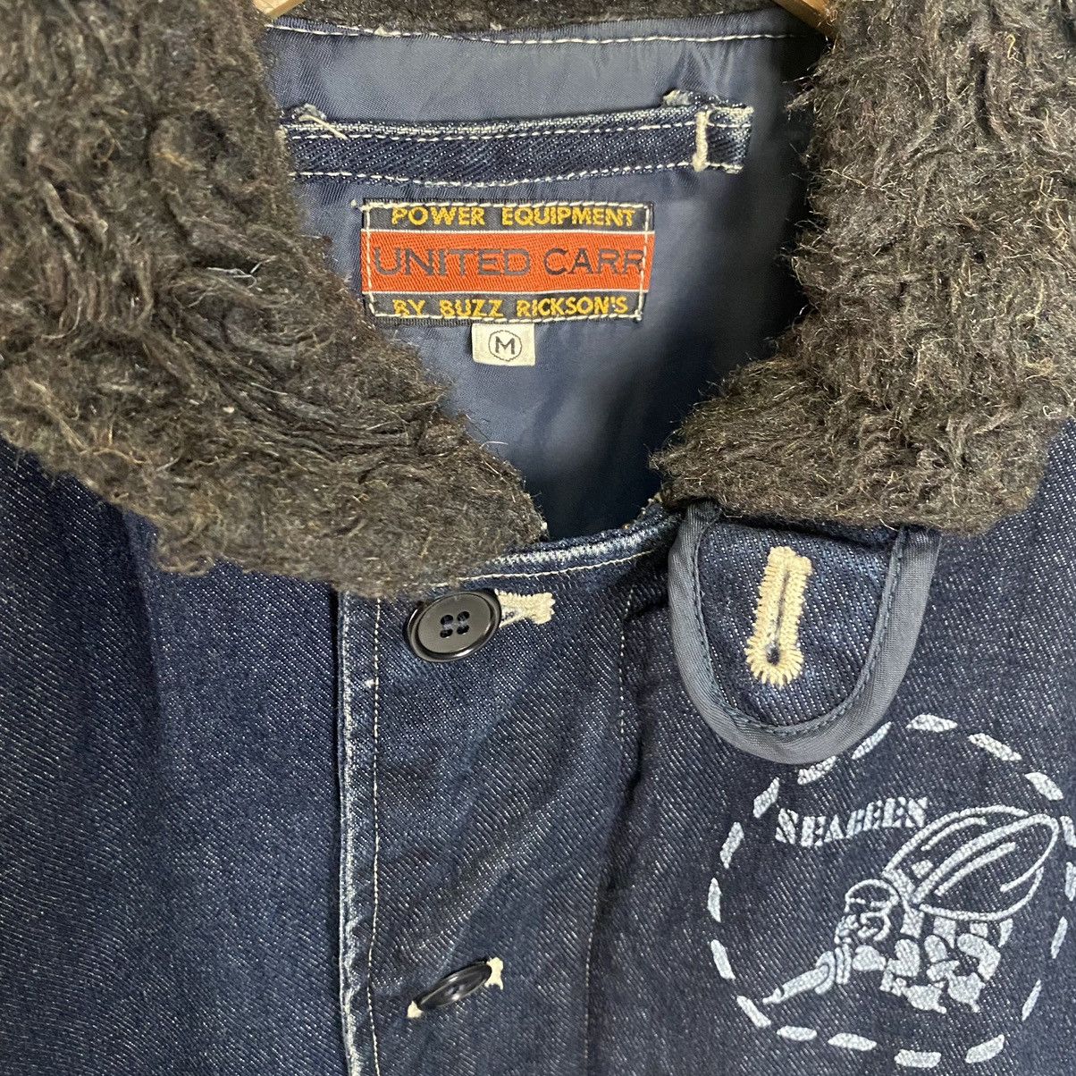 Buzz Rickson's × Toyo Enterprises United Carr By Buzz Rickson Toyo Deck N-1 Denim Jacket Size US M / EU 48-50 / 2 - 11 Thumbnail