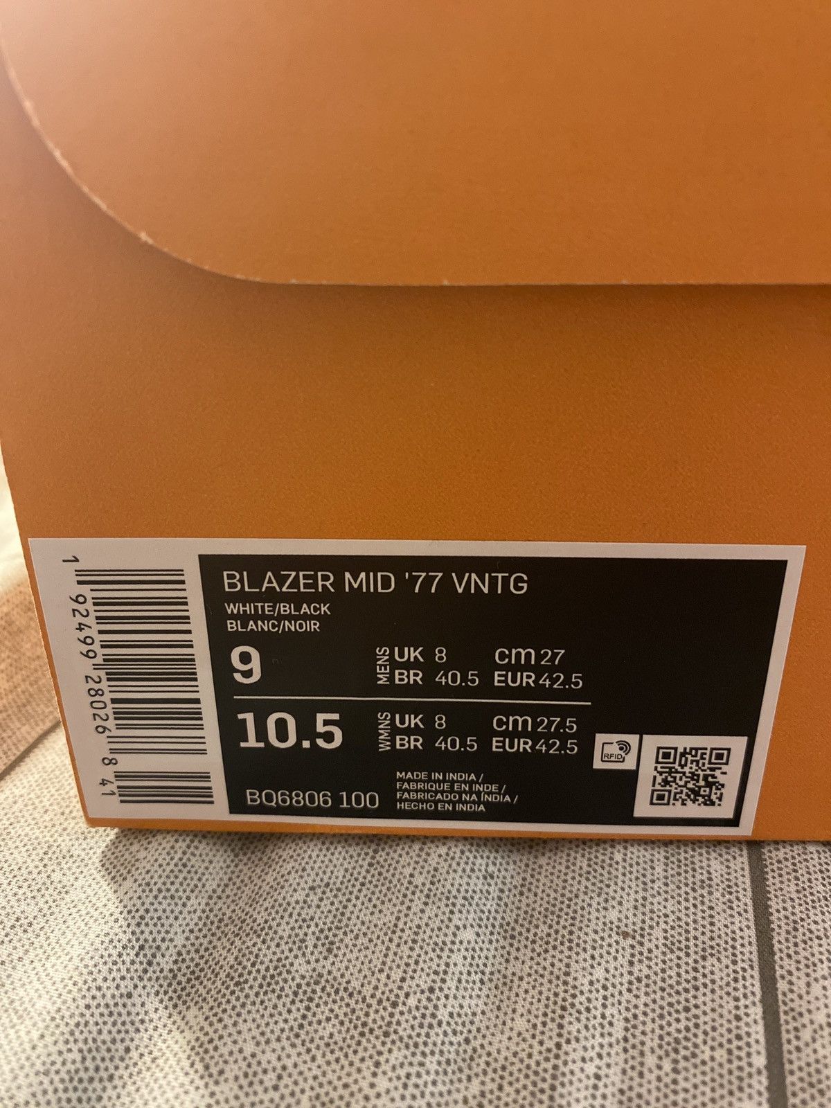 Nike Nike Blazer ‘77 Mid Size US 9 / EU 42 - 7 Thumbnail