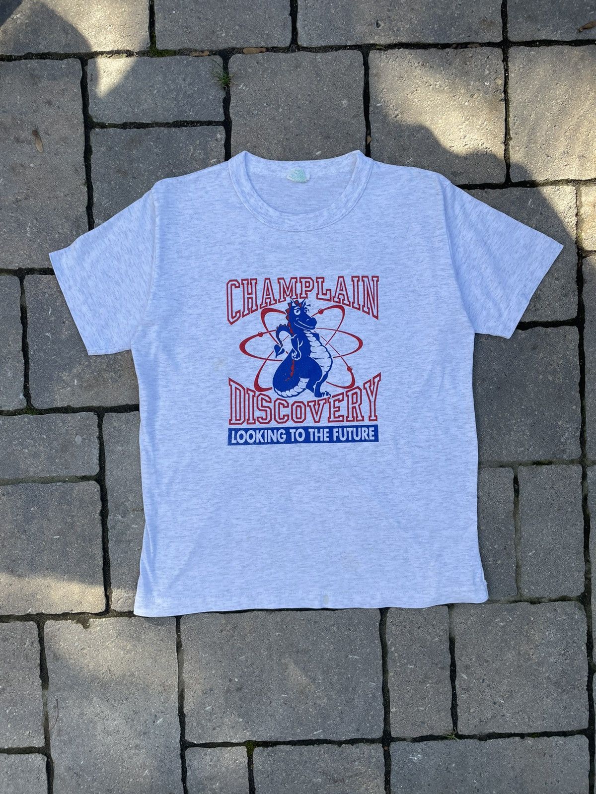Vintage Single Stitch "Champlain Discovery" T-Shirt Size US L / EU 52-54 / 3 - 1 Thumbnail