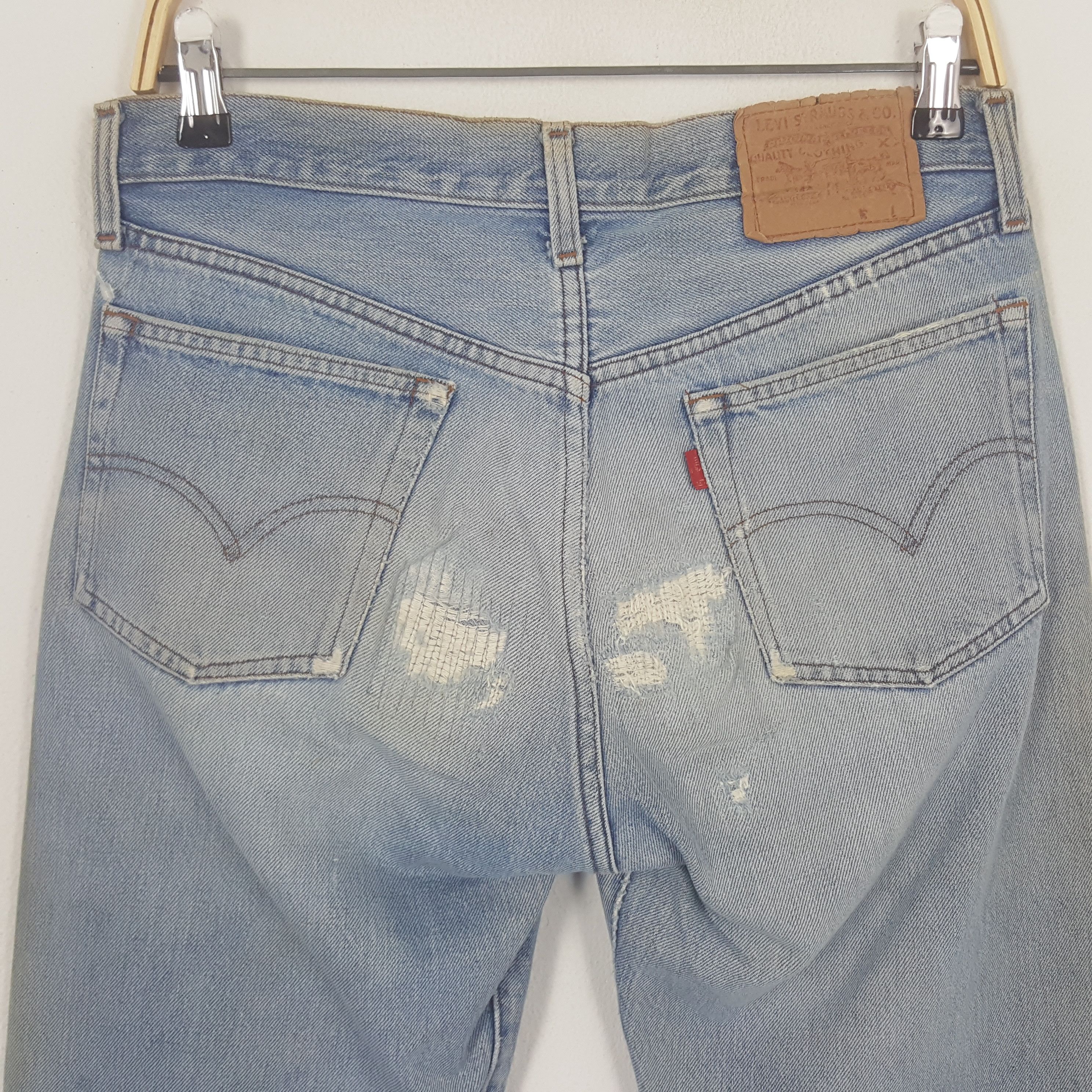 Vintage Levi's 501 American Style Distressed Denim Jeans