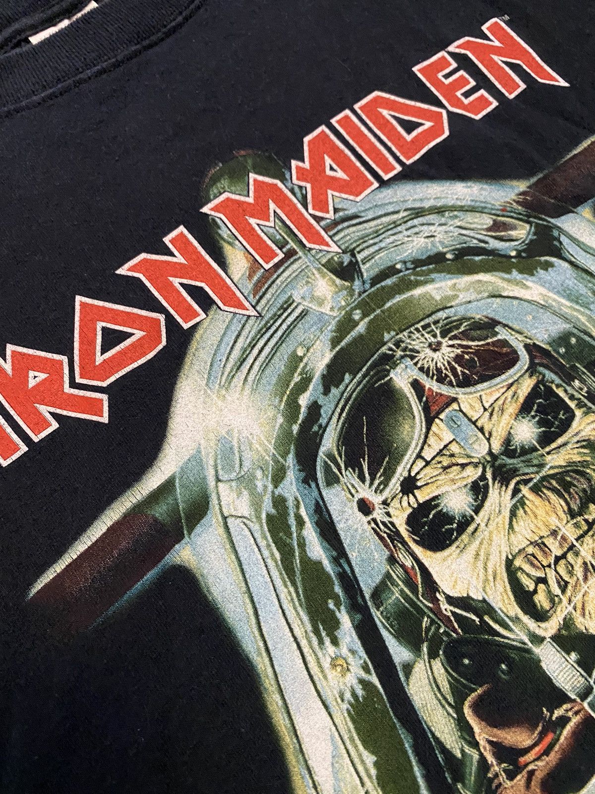 Vintage 2003 Iron Maiden Give Me Ed Till I’m Dead Shirt