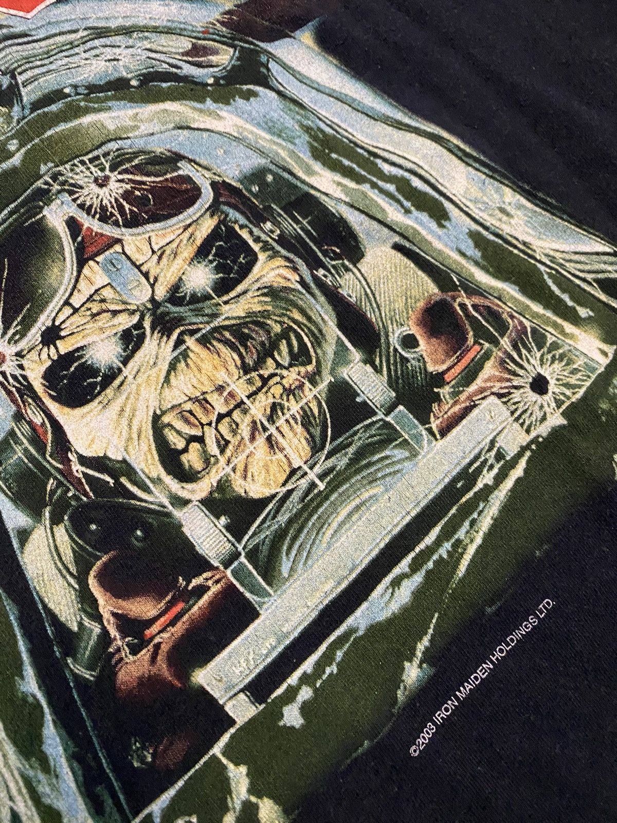 Vintage 2003 Iron Maiden Give Me Ed Till I’m Dead Shirt