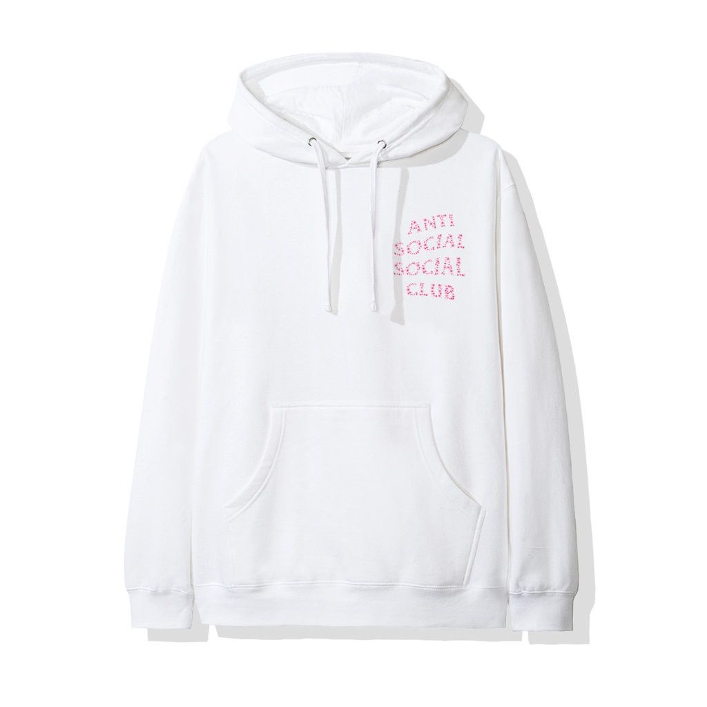 Anti Social Social Club Super Kawaii White Hoodie ASSC DS