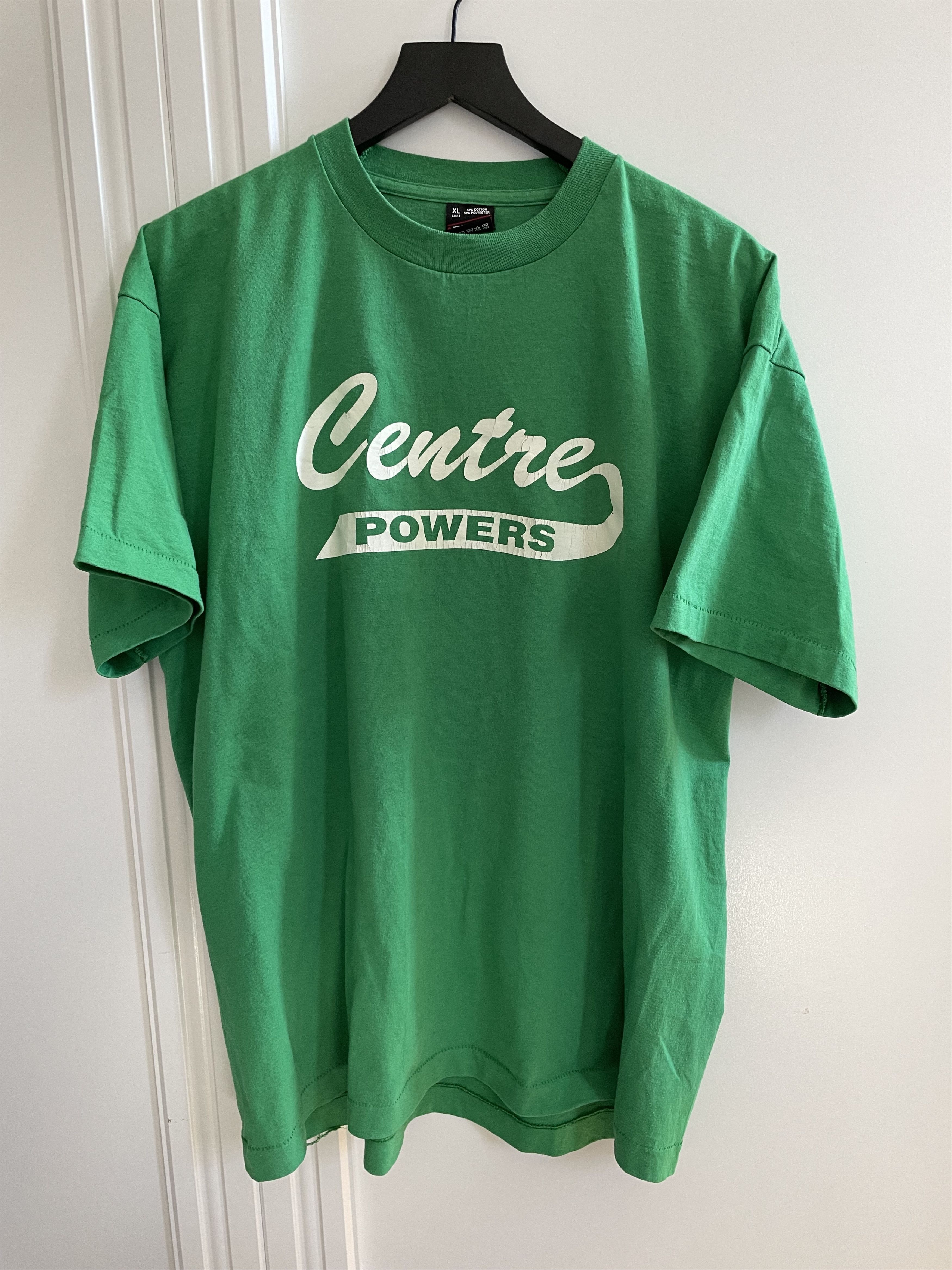 Vintage Single Stitch Centre Power Tee Size US XL / EU 56 / 4 - 1 Thumbnail
