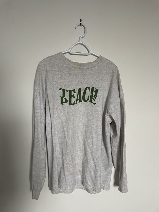 Jjjjound JJJOUND Teach Peace LS Tee (XL) RARE | Grailed