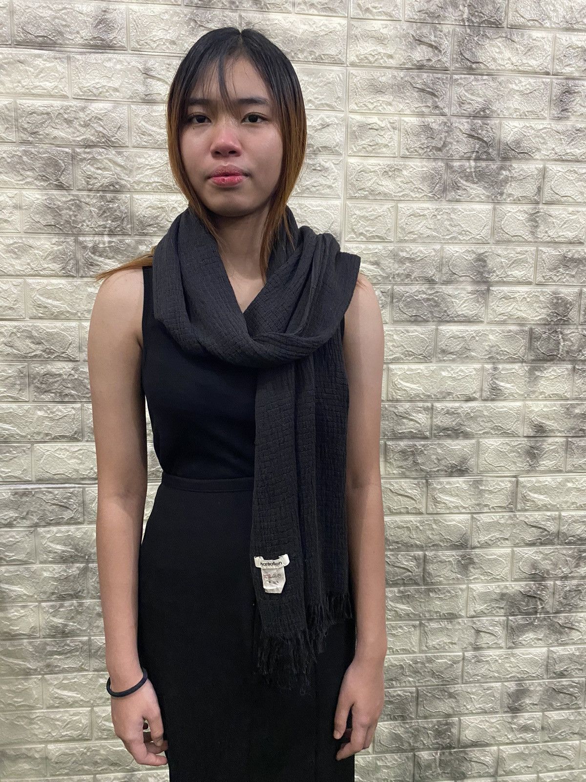 Issey Miyake Issey Miyake Plantation Cotton Scarf Size ONE SIZE - 2 Thumbnail
