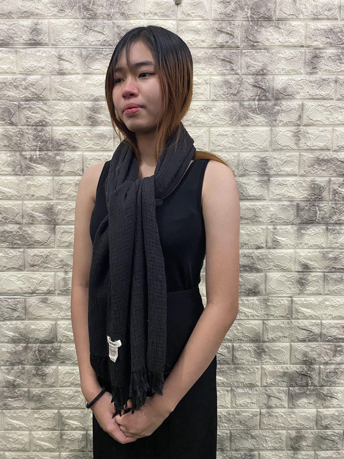 Issey Miyake Issey Miyake Plantation Cotton Scarf Size ONE SIZE - 3 Thumbnail