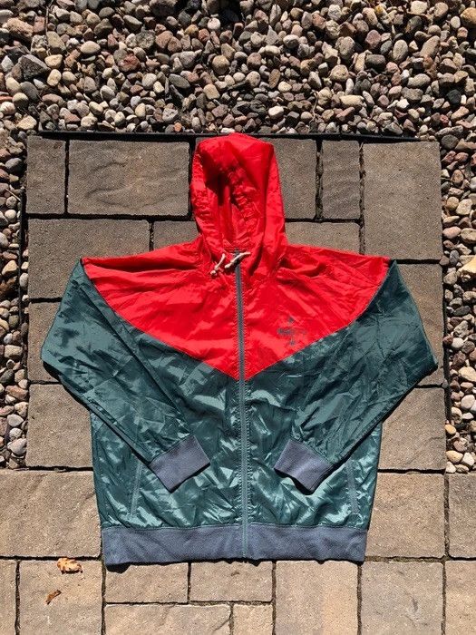 Nike × Vintage Nike Track & Field Pinwheel Swoosh Jacket Size US XL / EU 56 / 4 - 2 Thumbnail