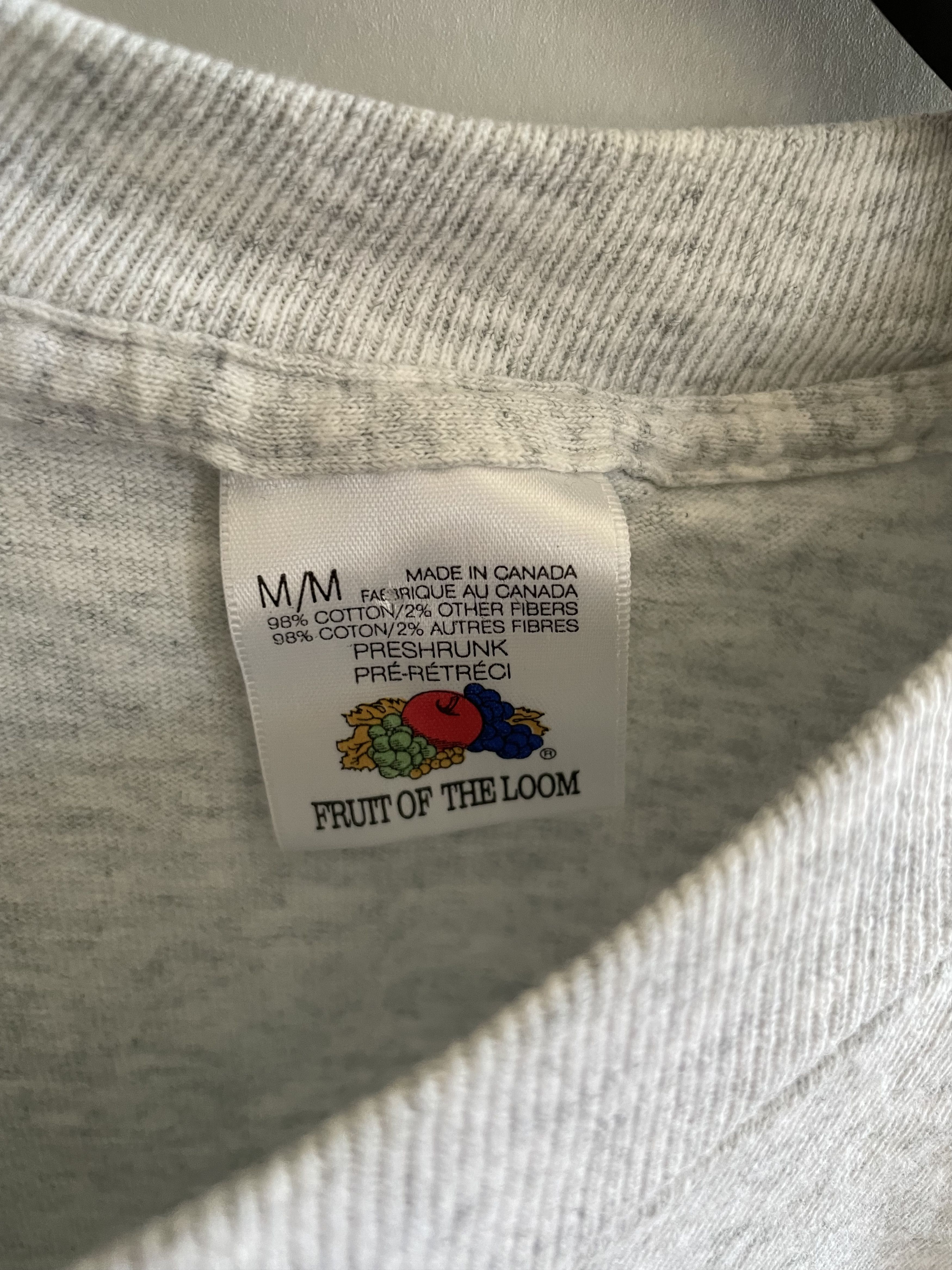 Fruit Of The Loom × Vintage 80's Single Stitch PEI Guardian Newspaper Tee Size US M / EU 48-50 / 2 - 3 Thumbnail