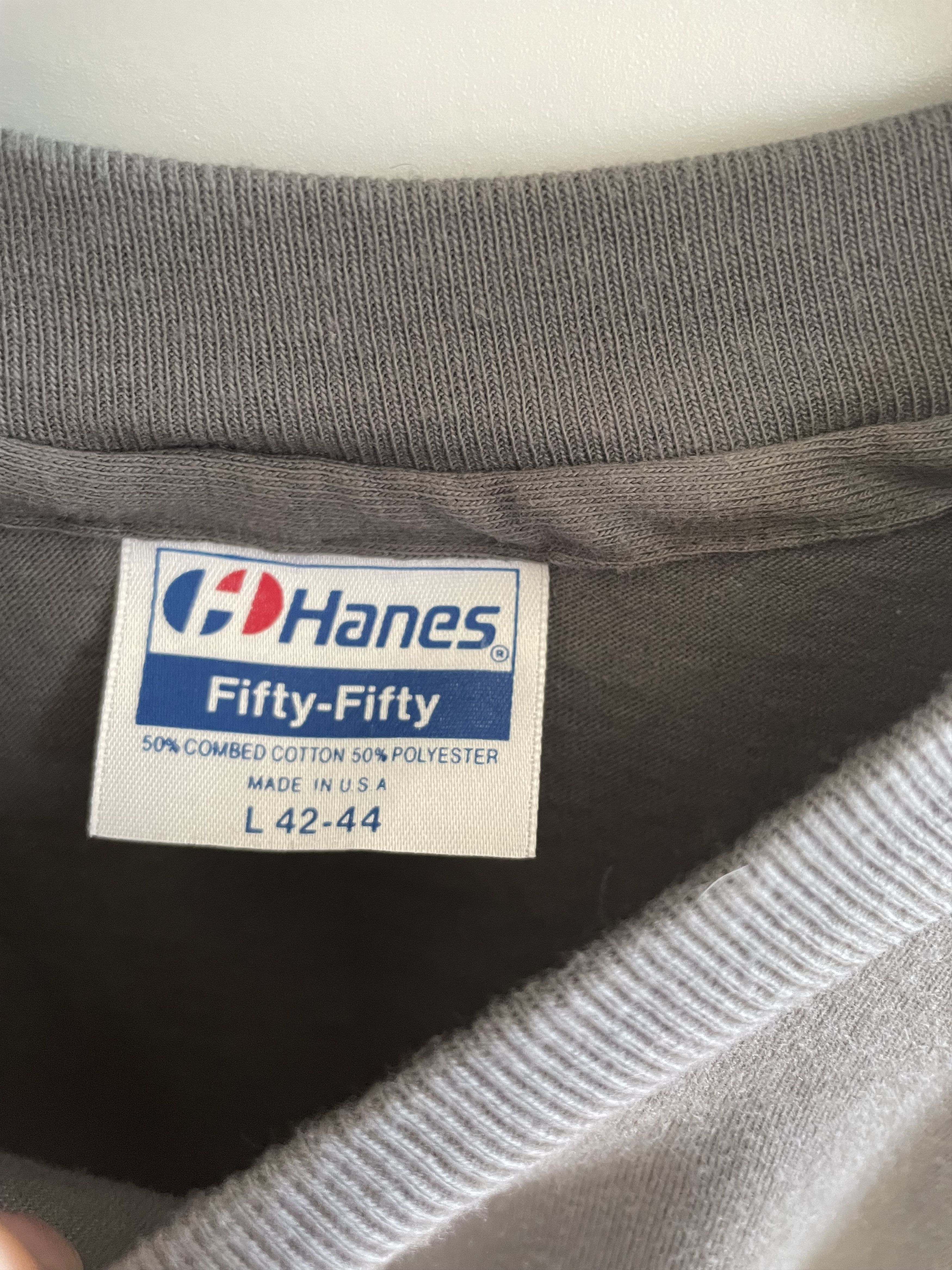 Hanes × Vintage Single Stitch Airplane Club Tee Size US L / EU 52-54 / 3 - 3 Thumbnail