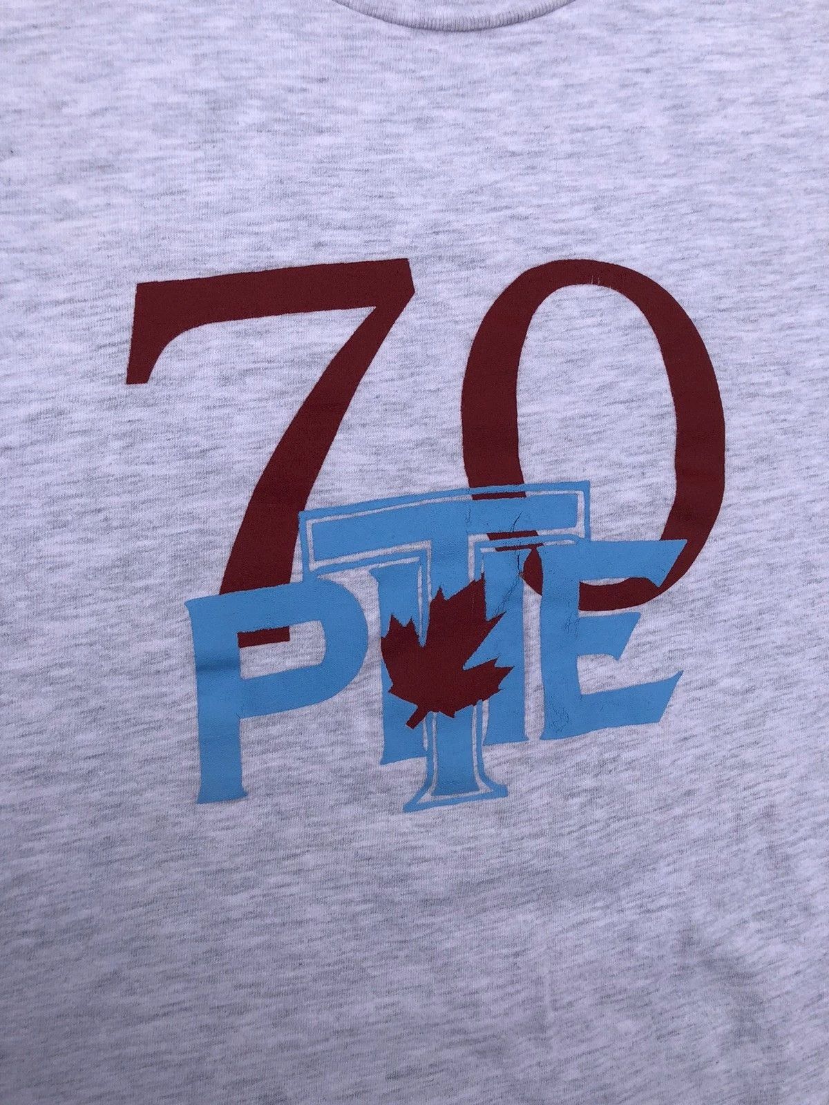 Vintage 1970 Single Stitch "UofT" Grad Tee Size US L / EU 52-54 / 3 - 2 Thumbnail