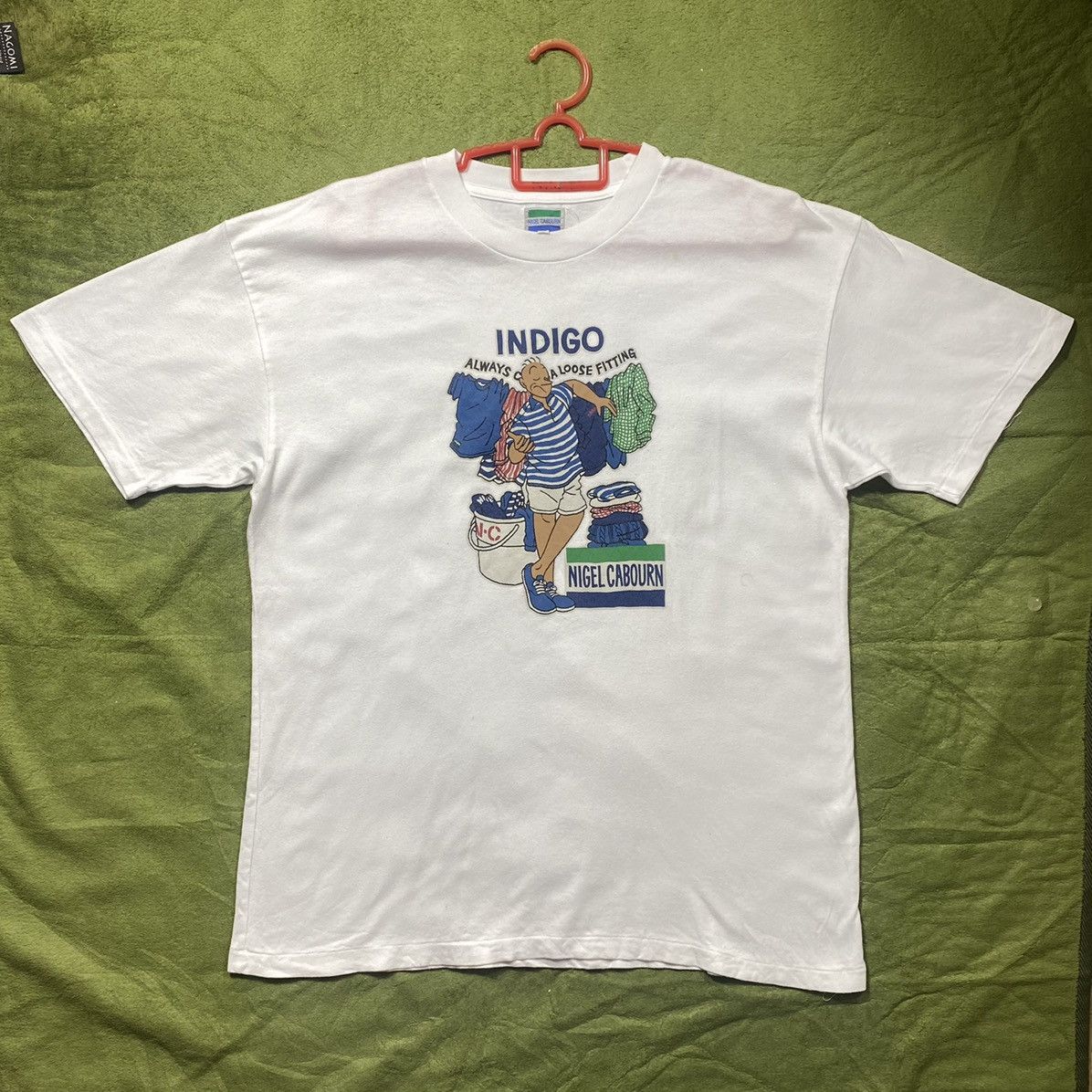 Nigel Cabourn Nigel Carbourn Vintage Us Navy Cartoon Edition tee Size US M / EU 48-50 / 2 - 1 Thumbnail
