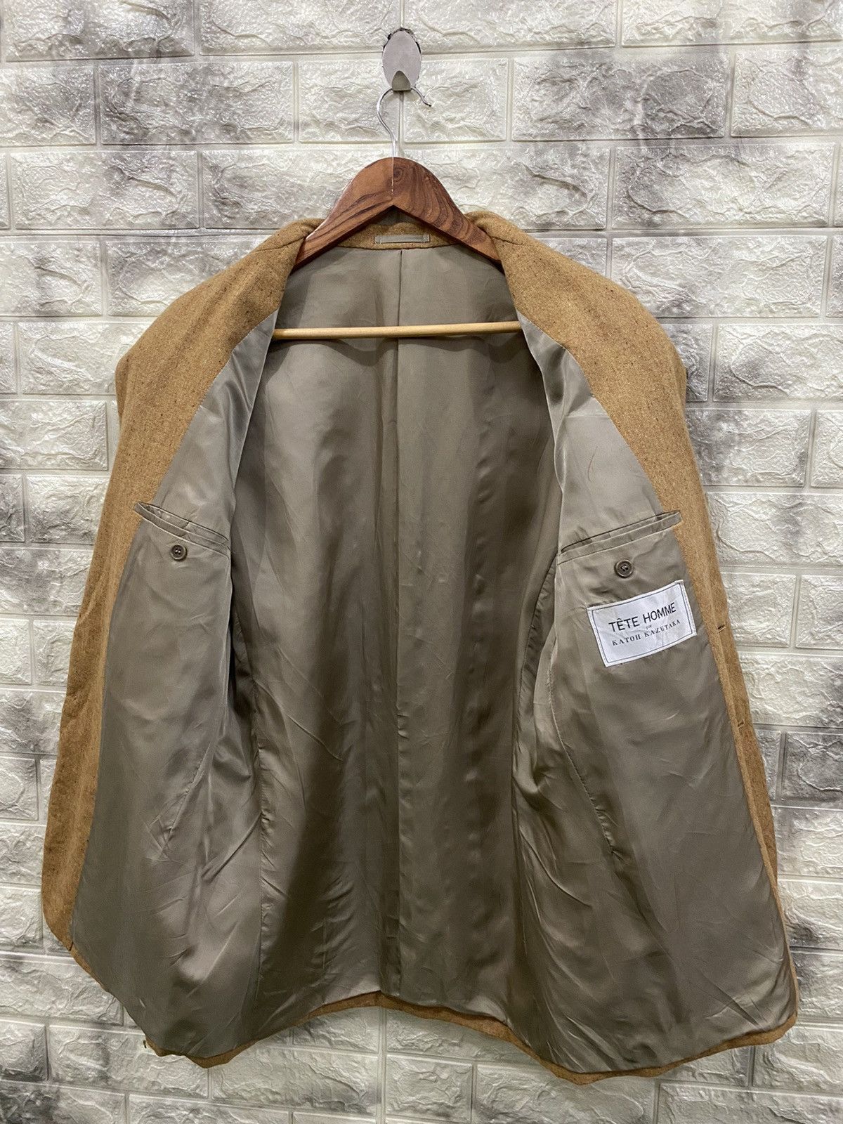 Tete Homme by Katoh Kazutaka Wool Jacket