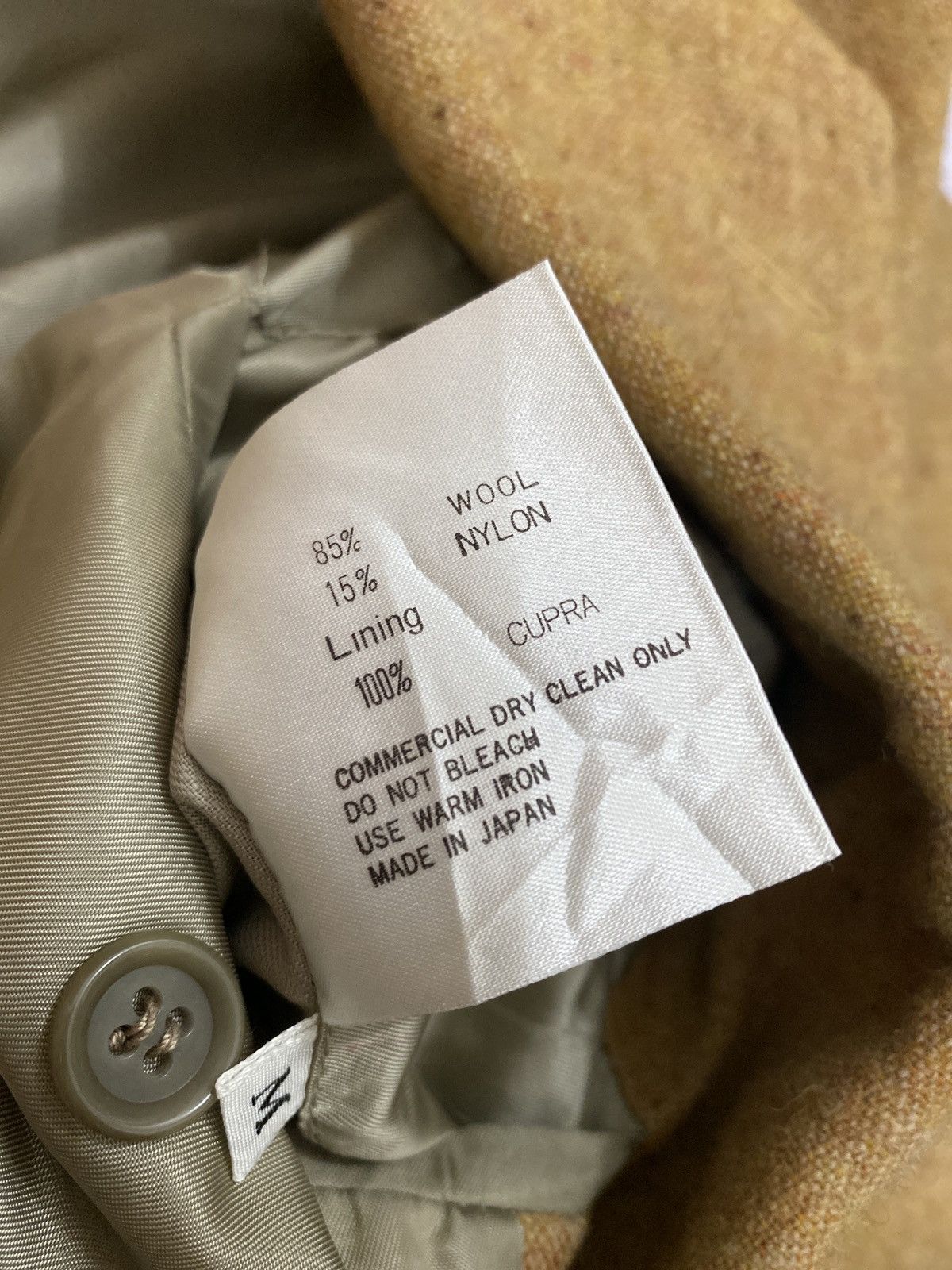 Tete Homme by Katoh Kazutaka Wool Jacket
