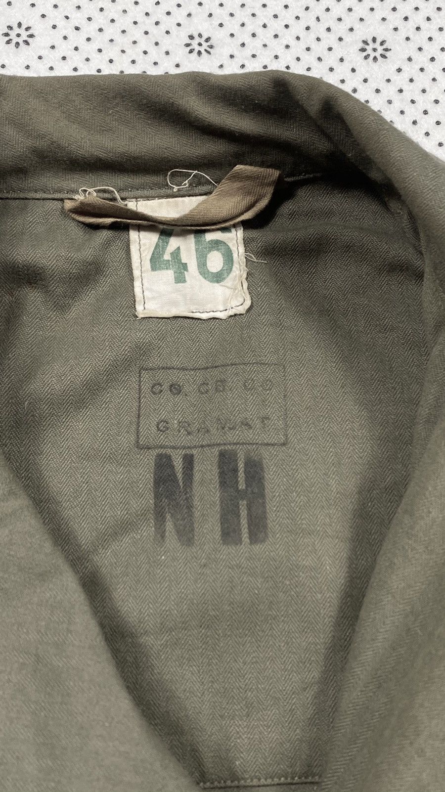 Vintage True Vintage 60s Issue France Army Battle Field Jacket Size US M / EU 48-50 / 2 - 5 Thumbnail
