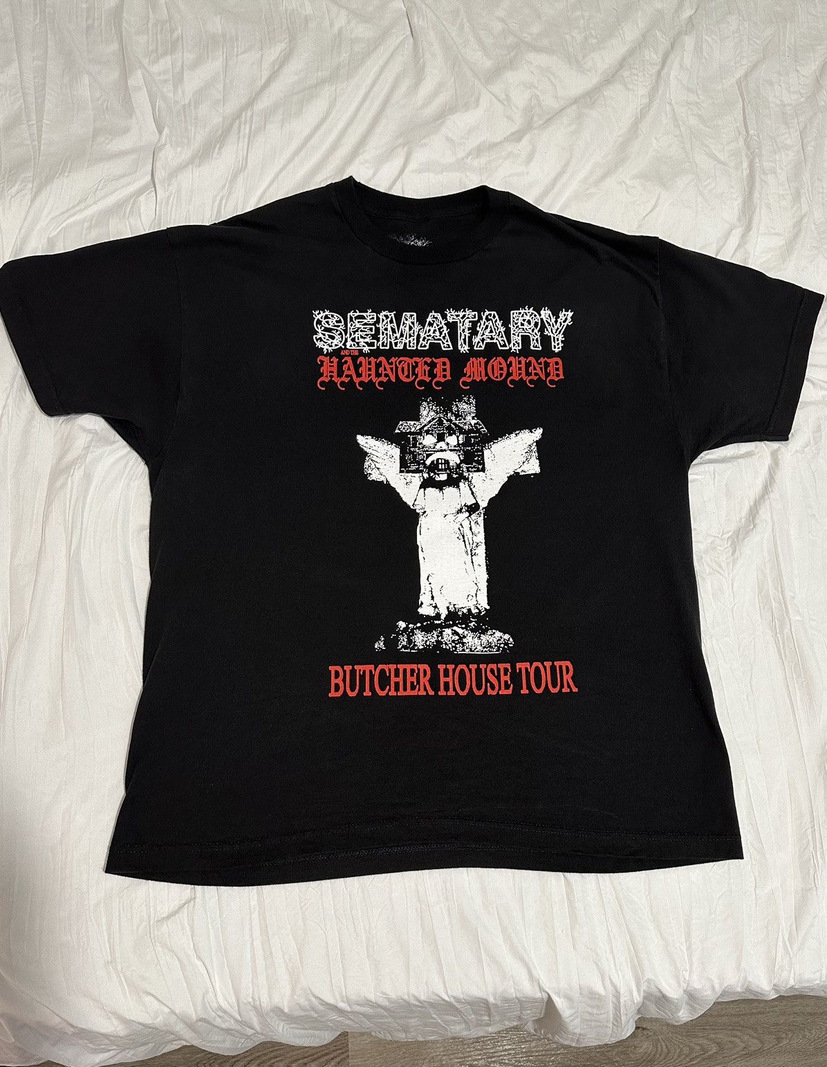 Haunted Mound SEMATARY BUTCHER HOUSE TOUR 2023 TEE | Grailed