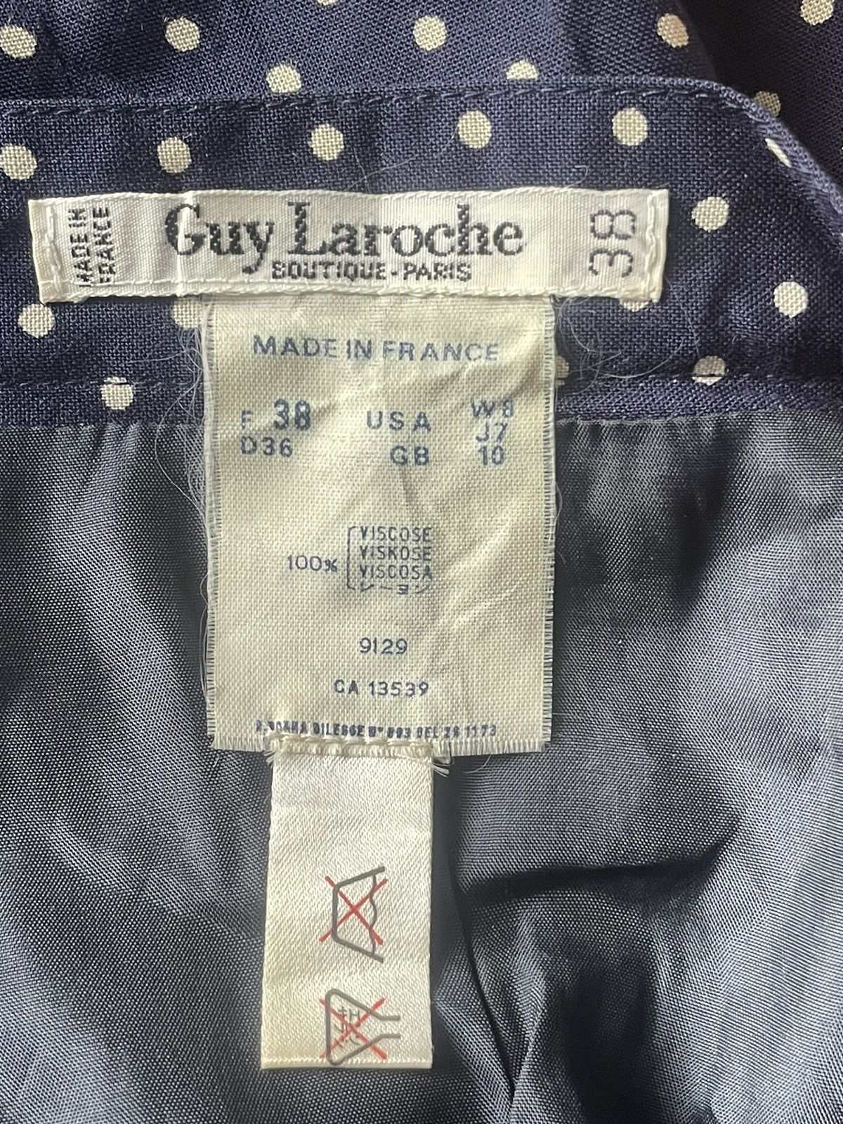Guy Laroche Guy Laroche MIDI polkadot skirt Size 26" / US 2 / IT 38 - 4 Thumbnail
