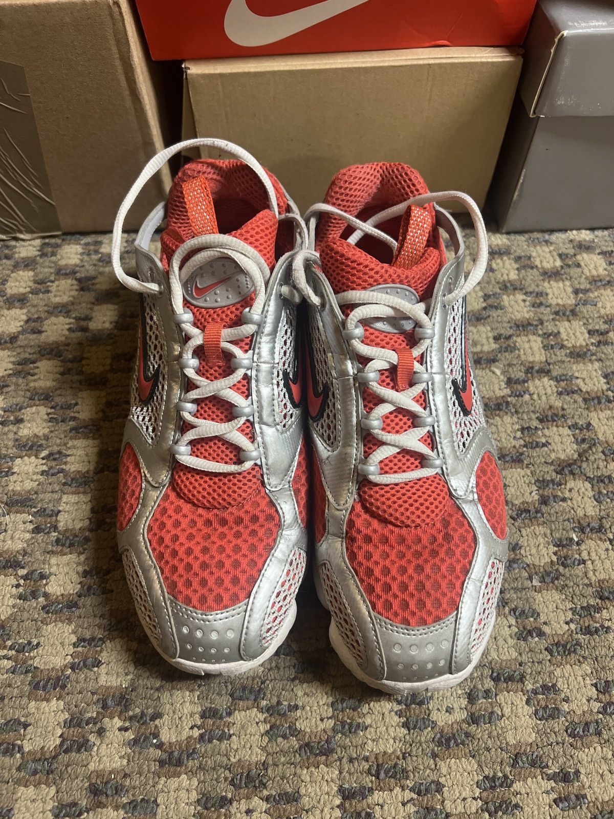 Nike Zoom Spiridon Caged 2 ‘Varsity’ Size US 8 / EU 41 - 3 Thumbnail