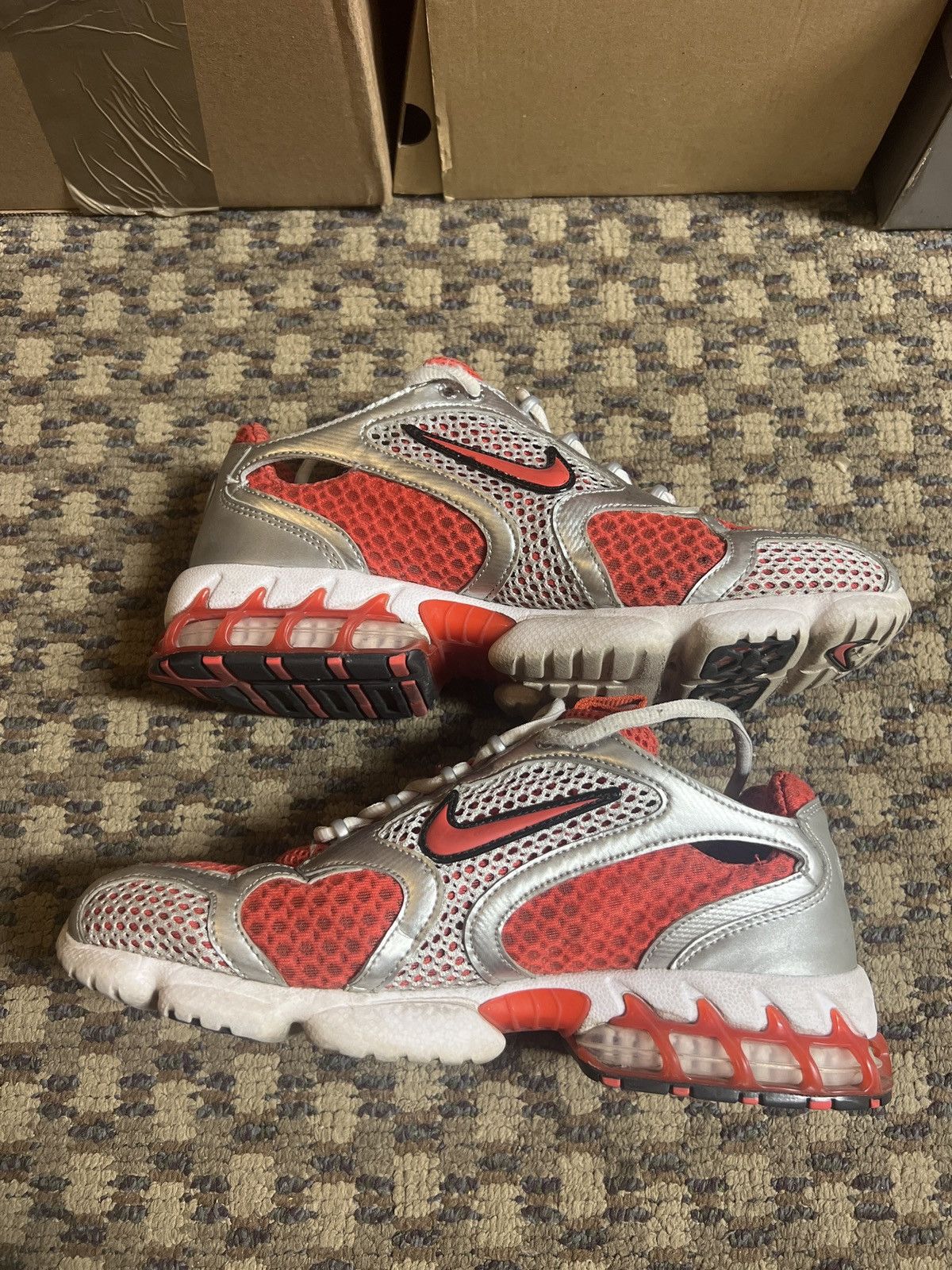 Nike Zoom Spiridon Caged 2 ‘Varsity’ Size US 8 / EU 41 - 1 Thumbnail