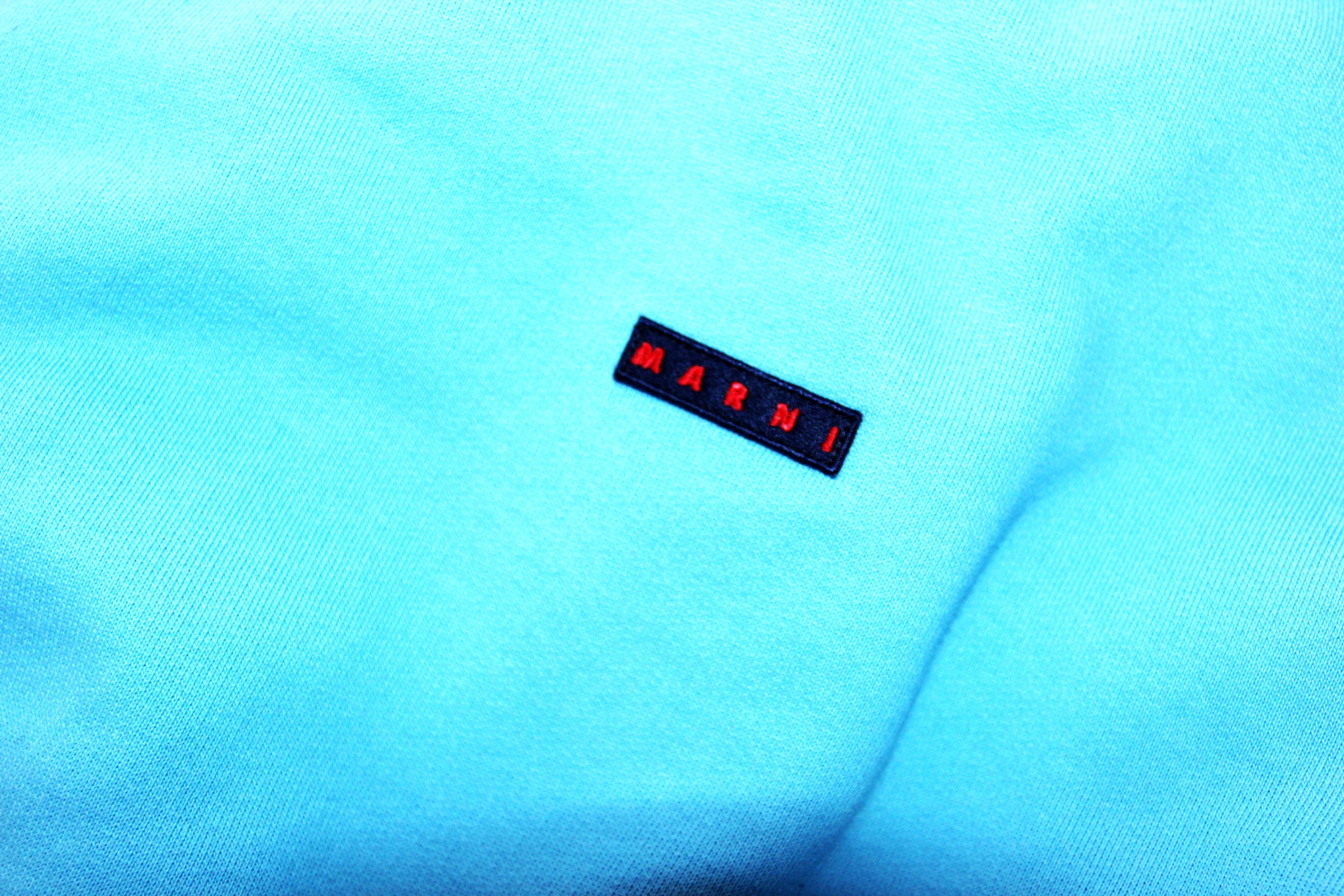 Marni BNWT AW22 MARNI ORGANIC COTTON SWEATSHIRT 54 Size US L / EU 52-54 / 3 - 8 Thumbnail
