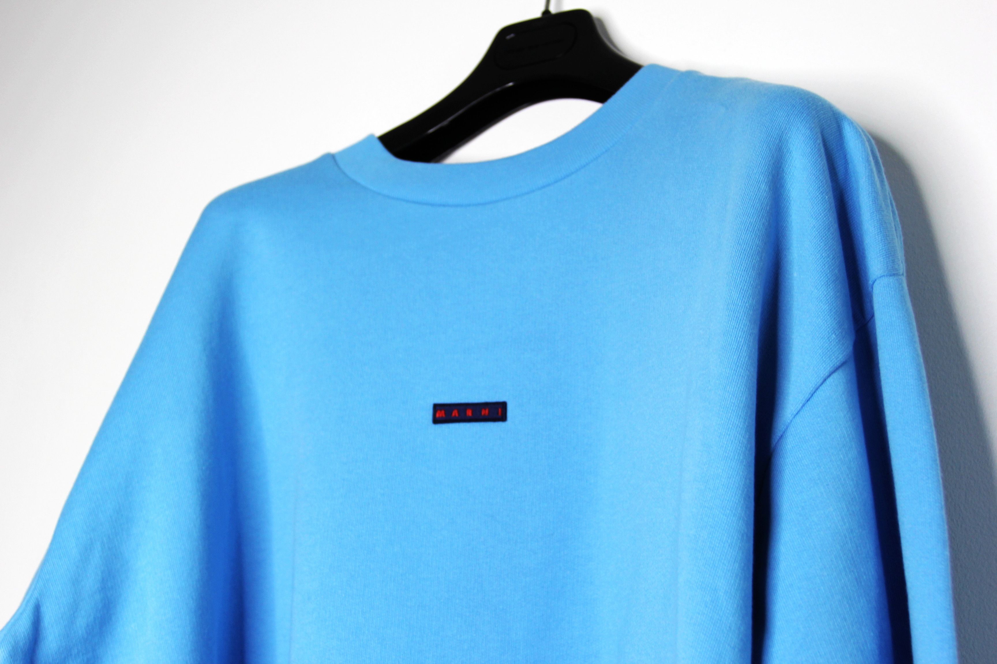 Marni BNWT AW22 MARNI ORGANIC COTTON SWEATSHIRT 54 Size US L / EU 52-54 / 3 - 4 Thumbnail