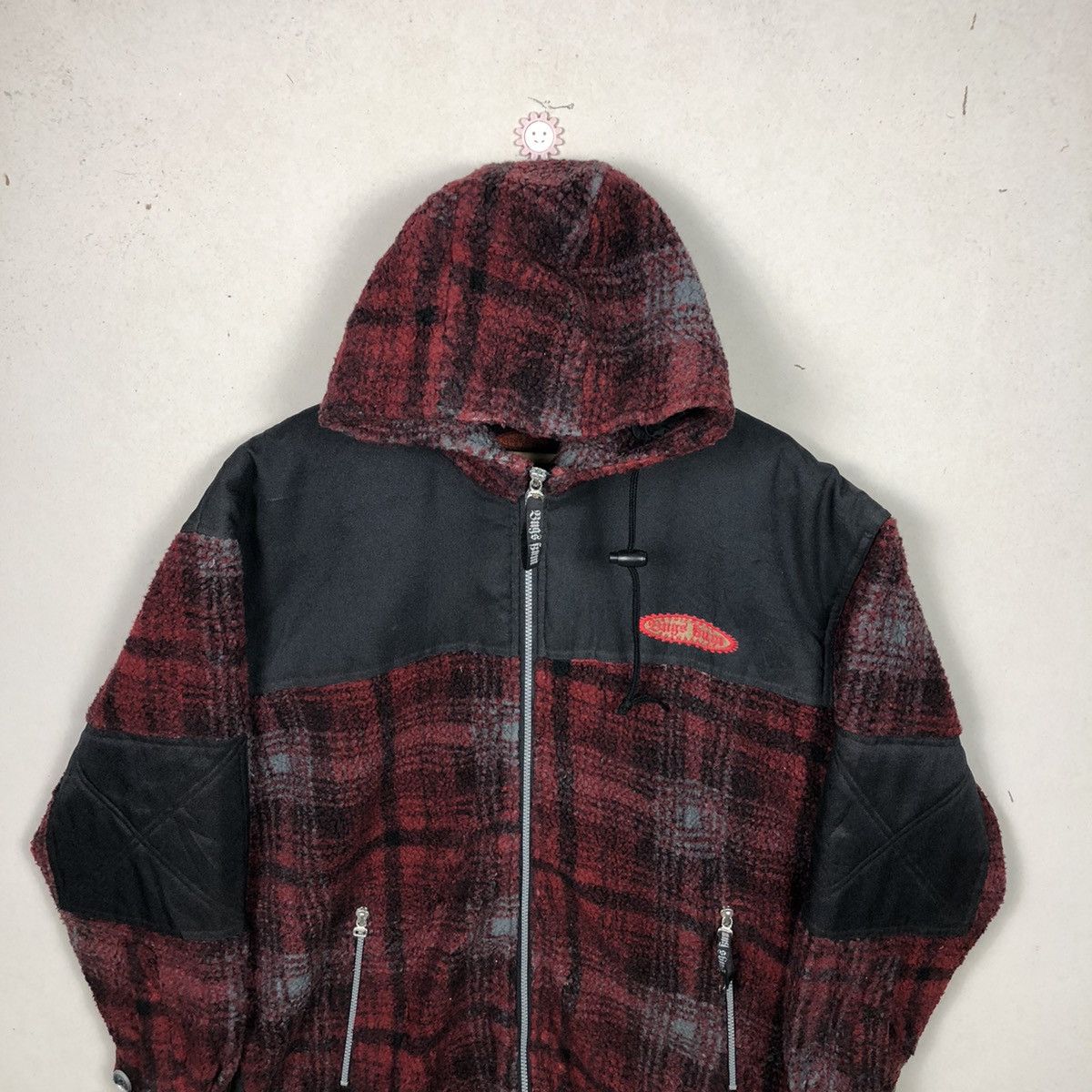 14th Addiction × Japanese Brand 2000s Bugs Bum Snowboard Fur Wool Jacket Size US L / EU 52-54 / 3 - 4 Thumbnail