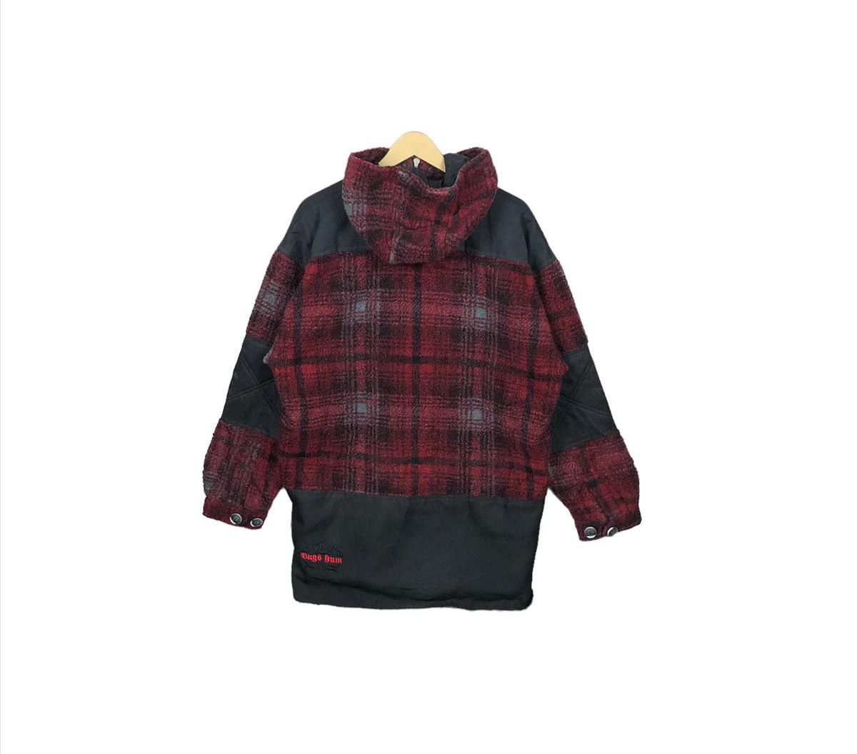 14th Addiction × Japanese Brand 2000s Bugs Bum Snowboard Fur Wool Jacket Size US L / EU 52-54 / 3 - 3 Thumbnail