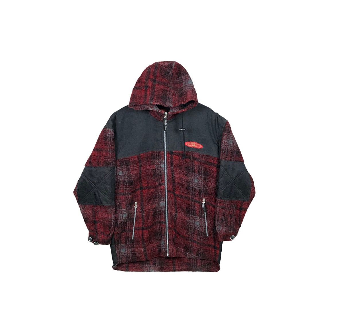 14th Addiction × Japanese Brand 2000s Bugs Bum Snowboard Fur Wool Jacket Size US L / EU 52-54 / 3 - 1 Thumbnail