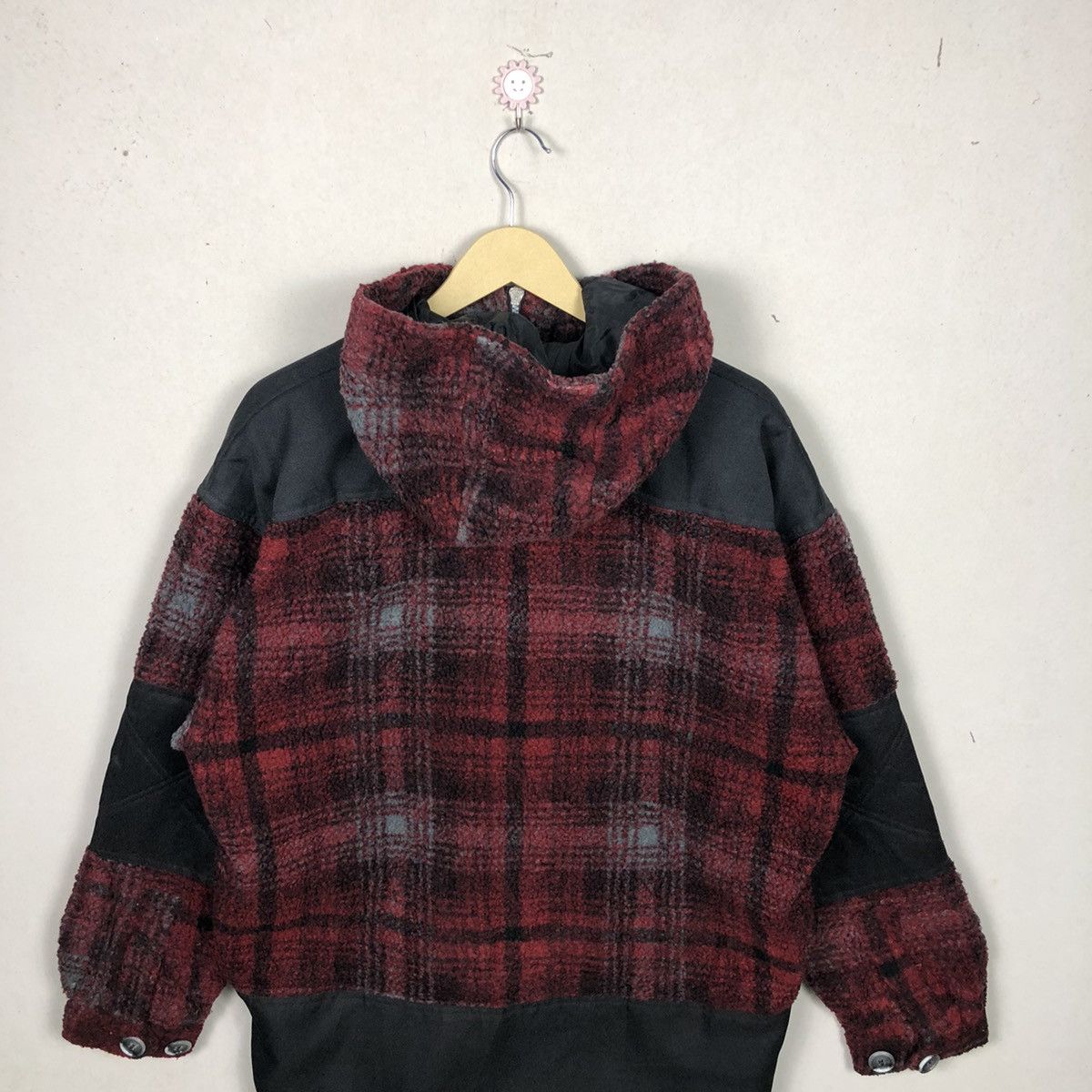 14th Addiction × Japanese Brand 2000s Bugs Bum Snowboard Fur Wool Jacket Size US L / EU 52-54 / 3 - 5 Thumbnail