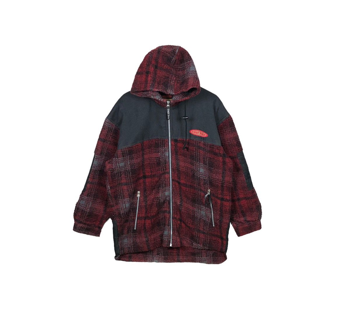 14th Addiction × Japanese Brand 2000s Bugs Bum Snowboard Fur Wool Jacket Size US L / EU 52-54 / 3 - 2 Thumbnail