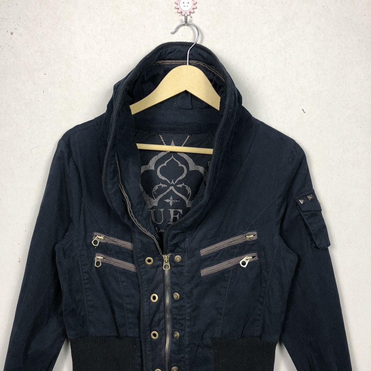 Guess × Michael Jackson × Seditionaries Avant Garde Guess Punk Goth Crop Jacket Size US M / EU 48-50 / 2 - 5 Thumbnail